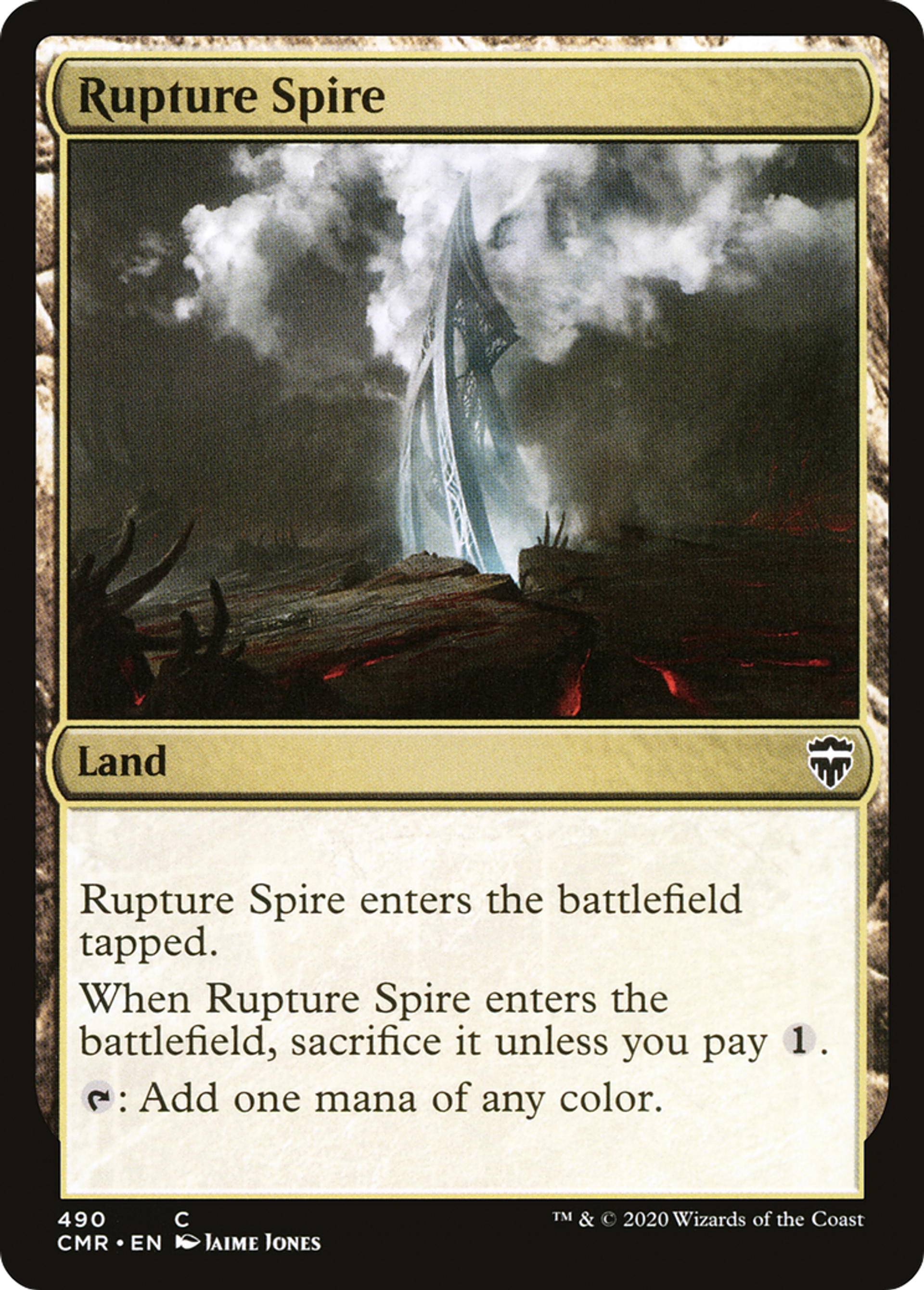 Rupture Spire — Commander Legends — Magic: The Gathering