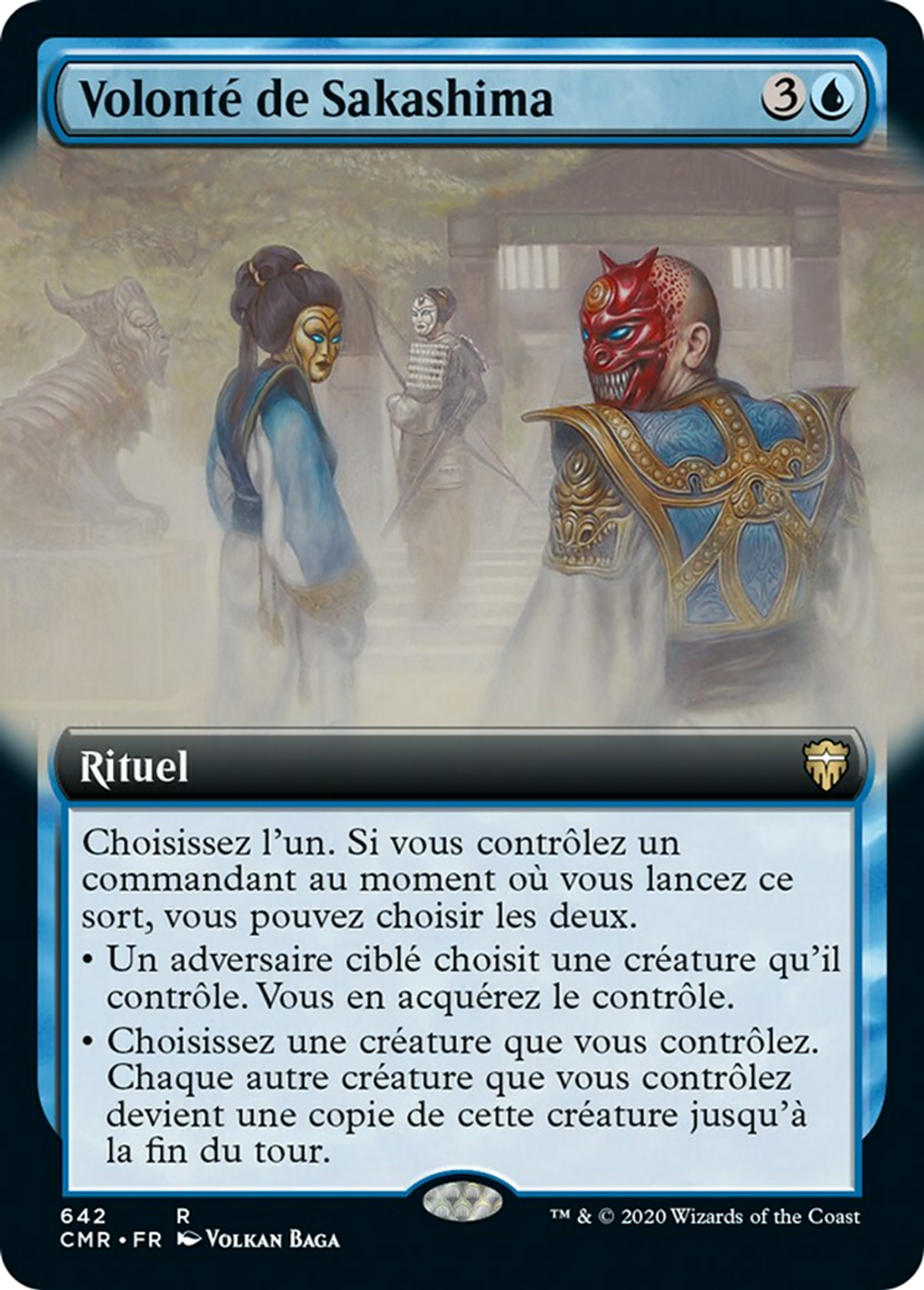 Volonté de Sakashima — Commander Legends — Magic: The Gathering