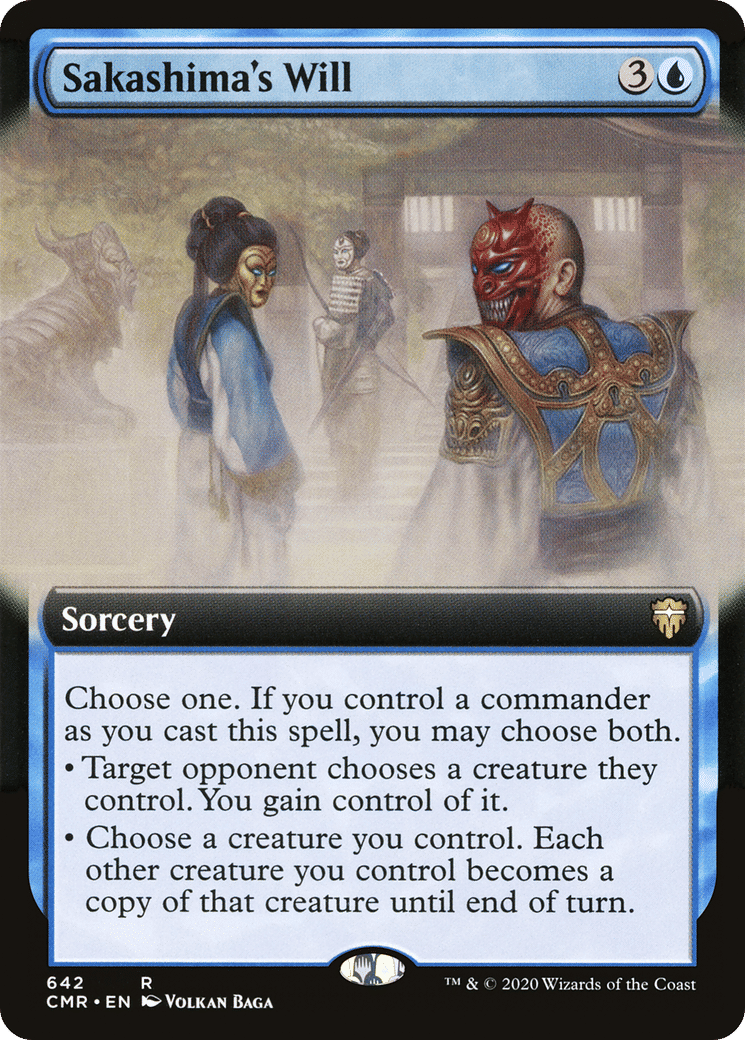 Sakashima's Will — Commander Legends — Magic: The Gathering