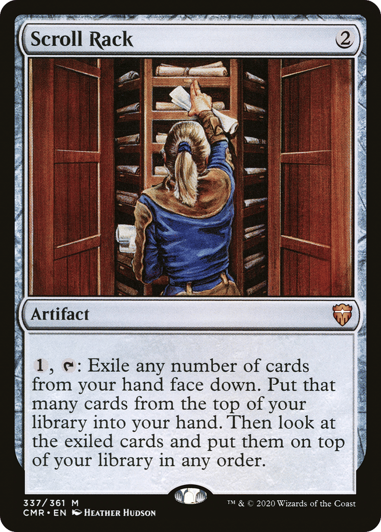 Scroll Rack — Commander Legends — Magic: The Gathering