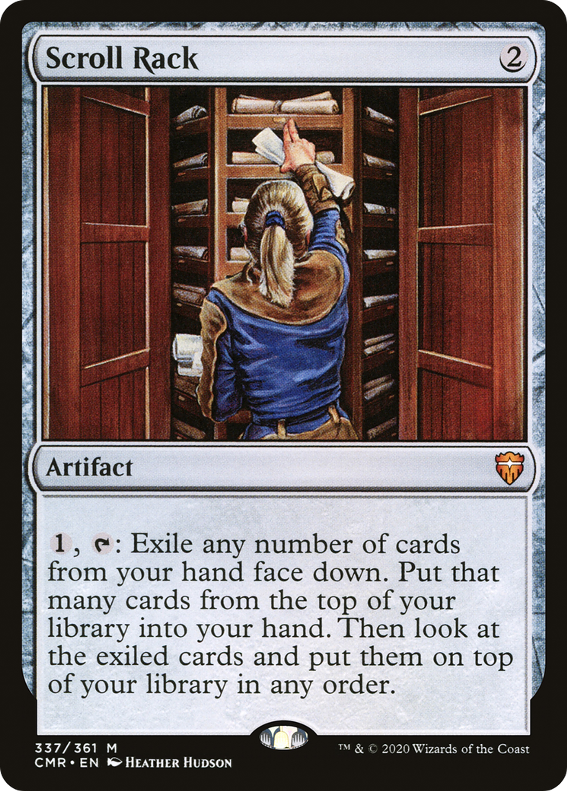 Scroll Rack — Commander Legends — Magic: The Gathering