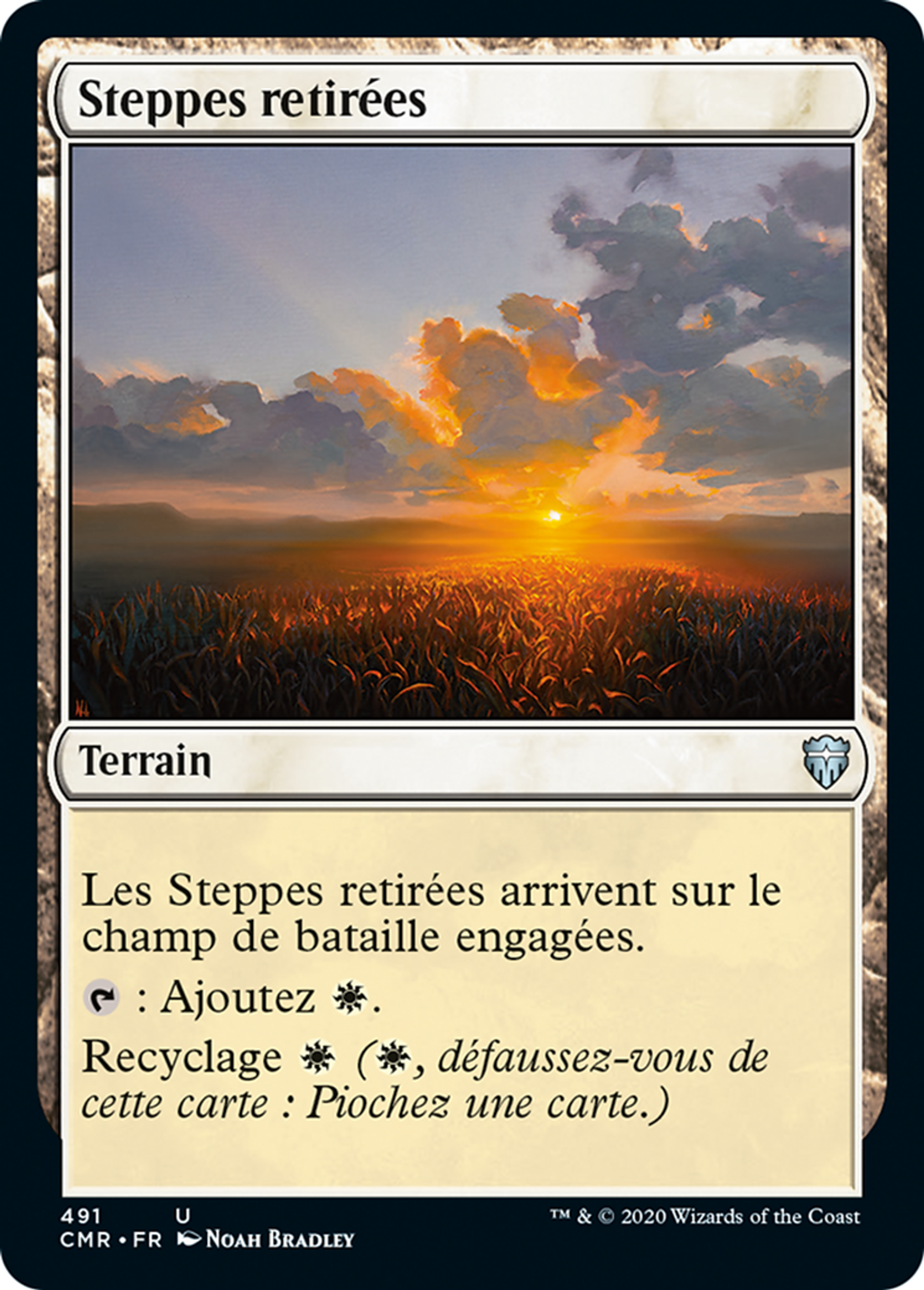 Steppes retirées — Commander Legends — Magic: The Gathering