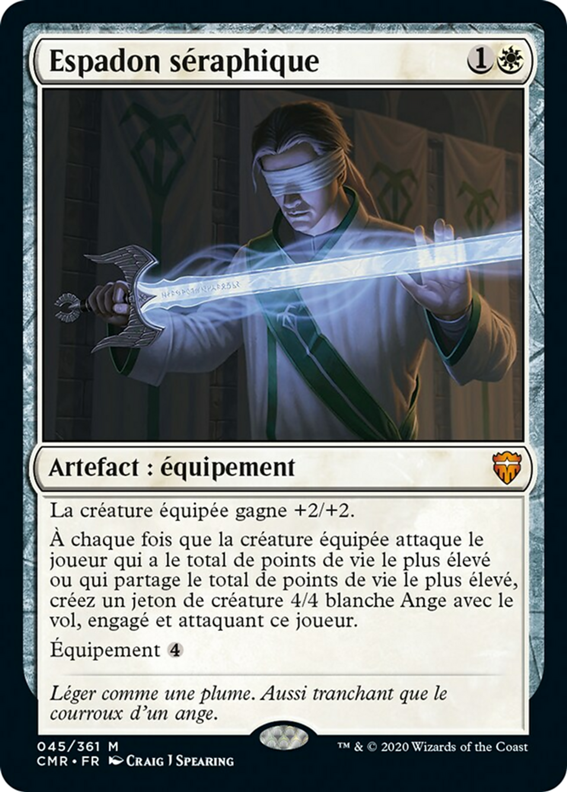 Espadon séraphique — Commander Legends — Magic: The Gathering