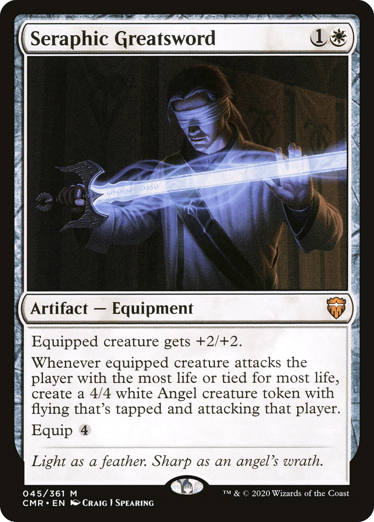 Seraphic Greatsword — Commander Legends — Magic: The Gathering