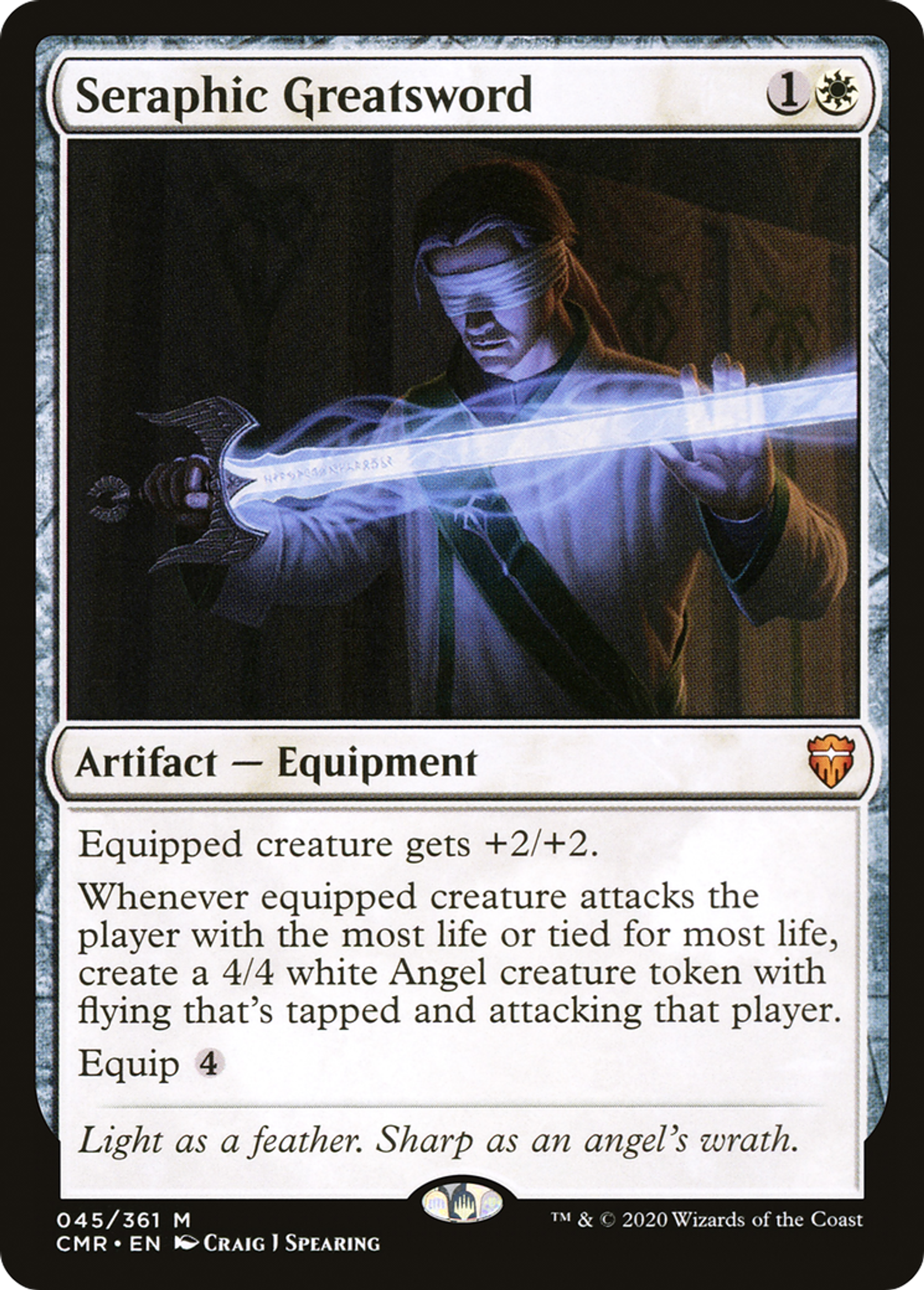 Seraphic Greatsword — Commander Legends — Magic: The Gathering