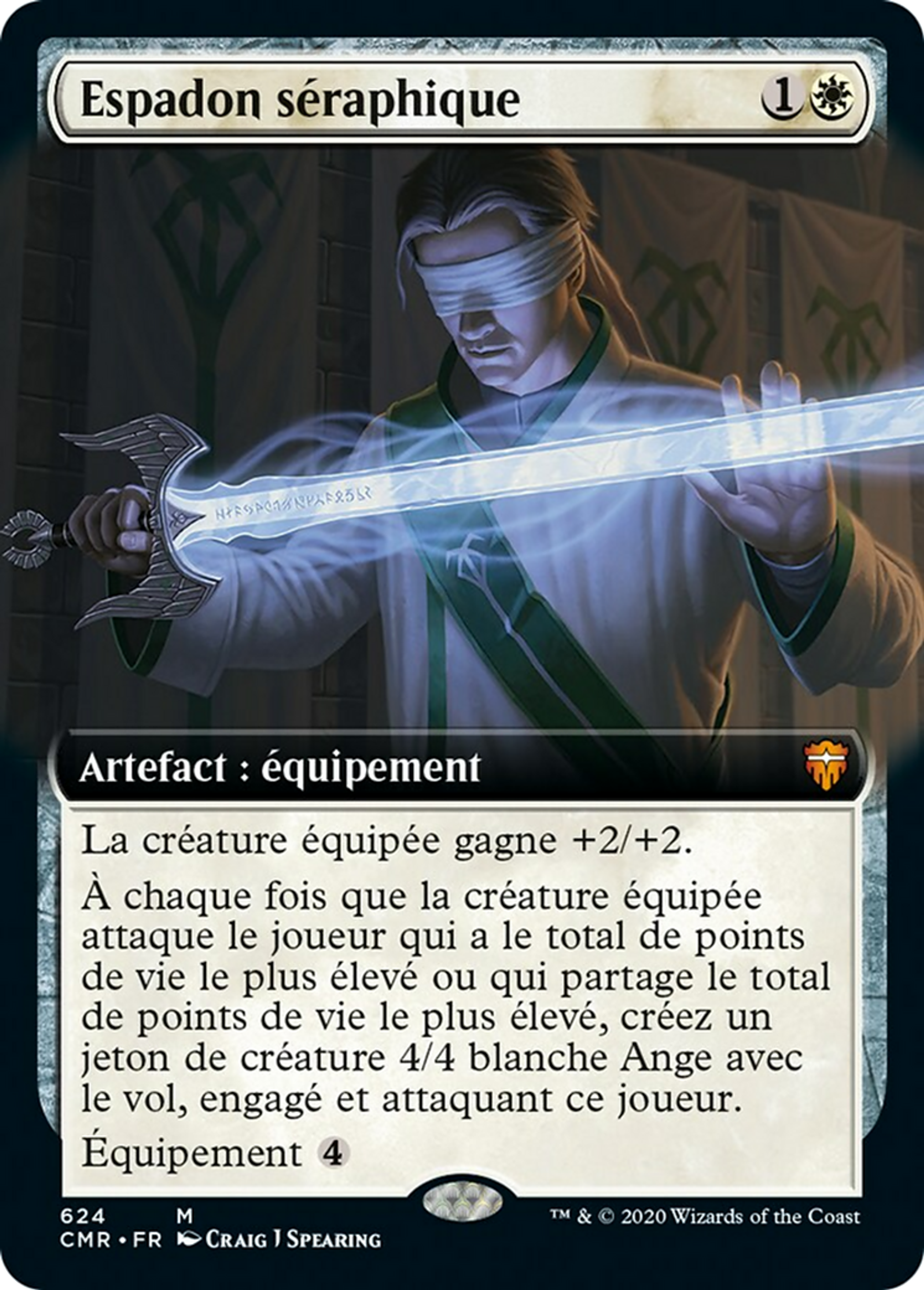 Espadon séraphique — Commander Legends — Magic: The Gathering