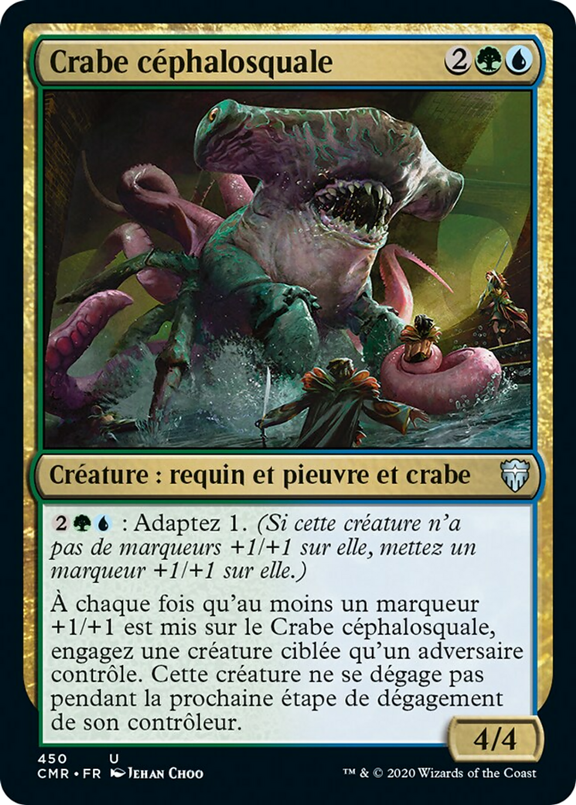 Crabe céphalosquale — Commander Legends — Magic: The Gathering