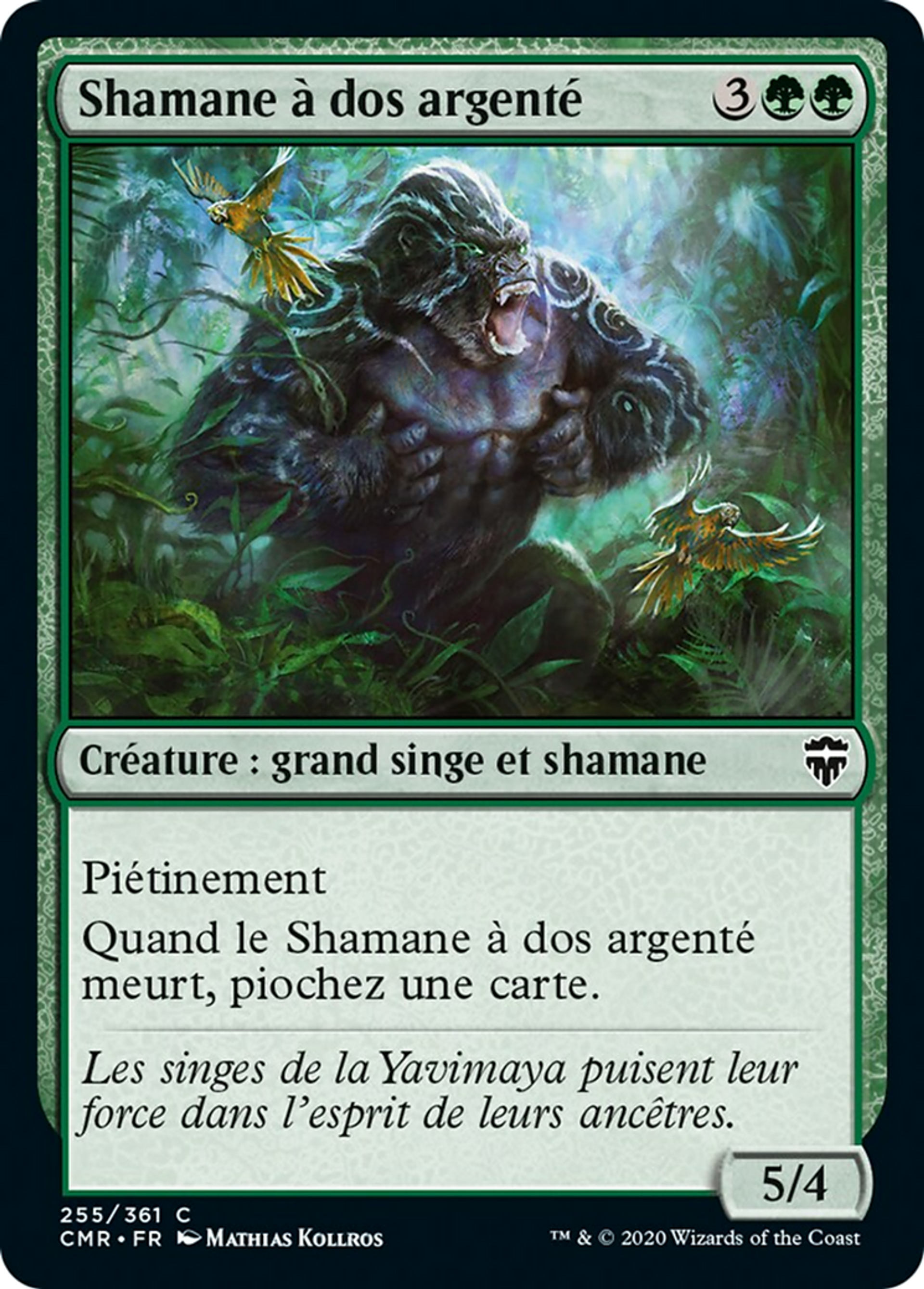 Shamane à dos argenté — Commander Legends — Magic: The Gathering