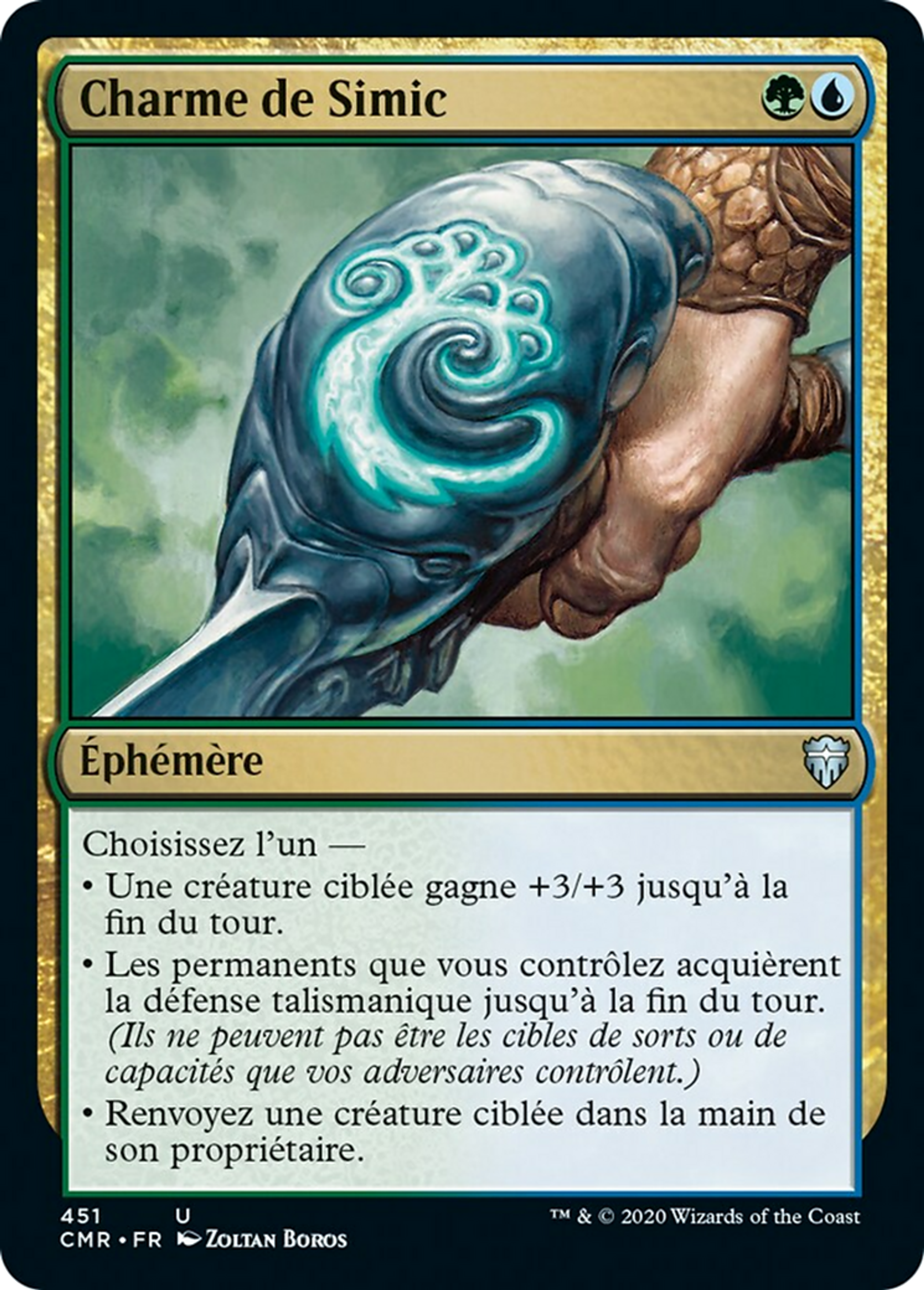 Charme de Simic — Commander Legends — Magic: The Gathering