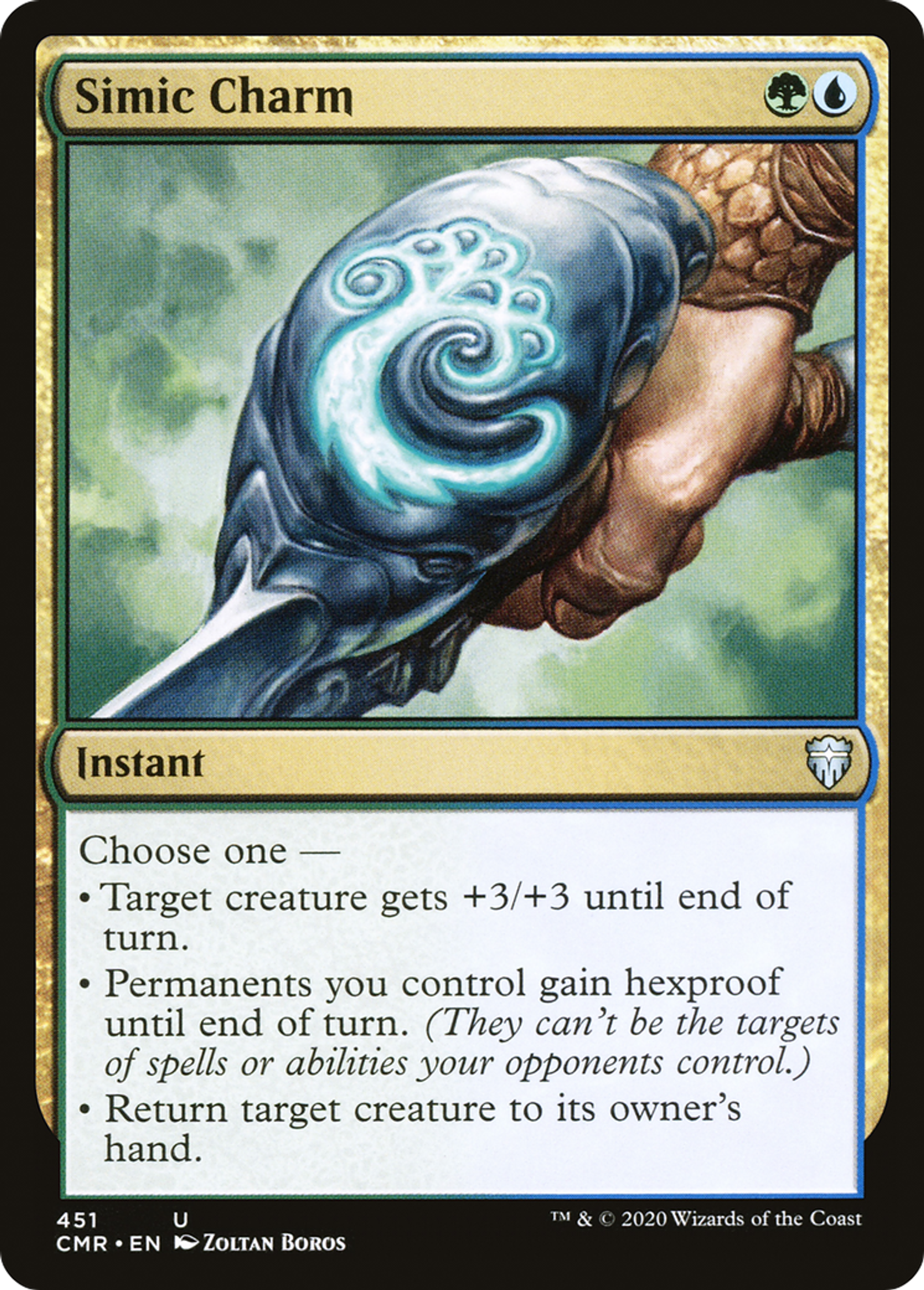 Simic Charm — Commander Legends — Magic: The Gathering
