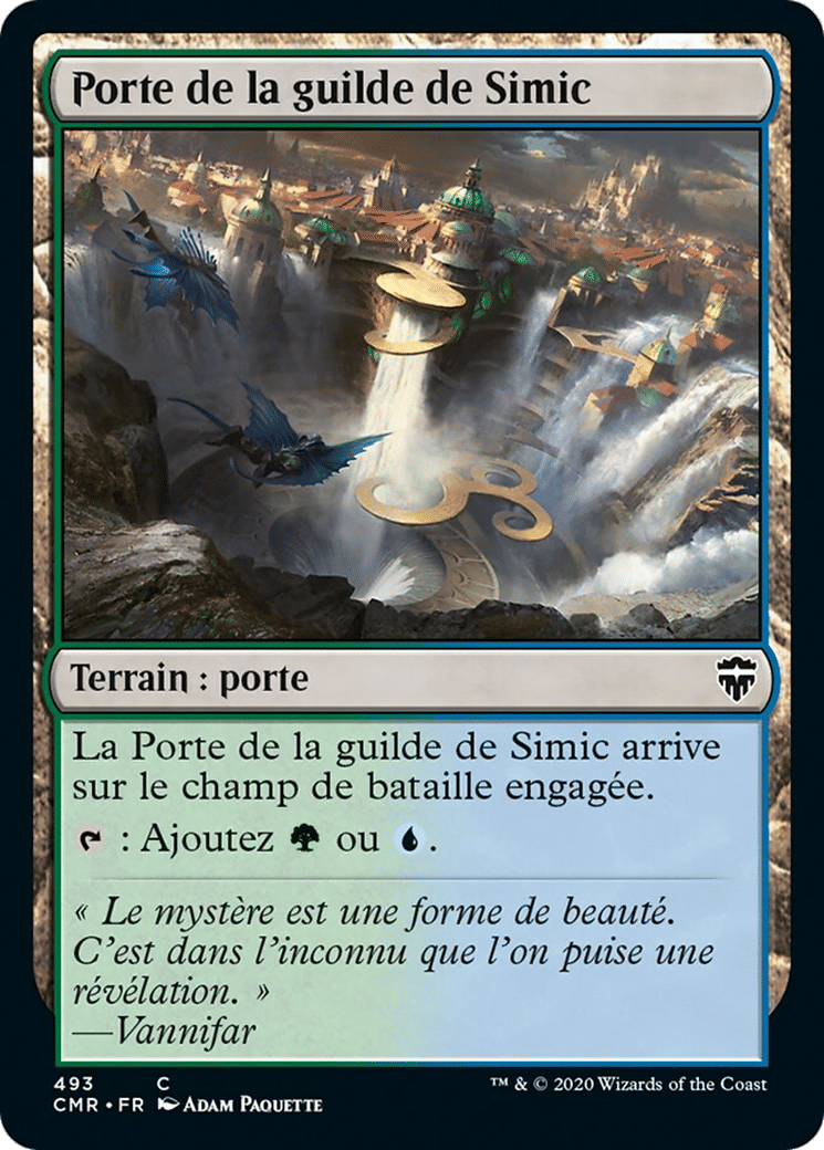 Porte de la guilde de Simic — Commander Legends — Magic: The Gathering