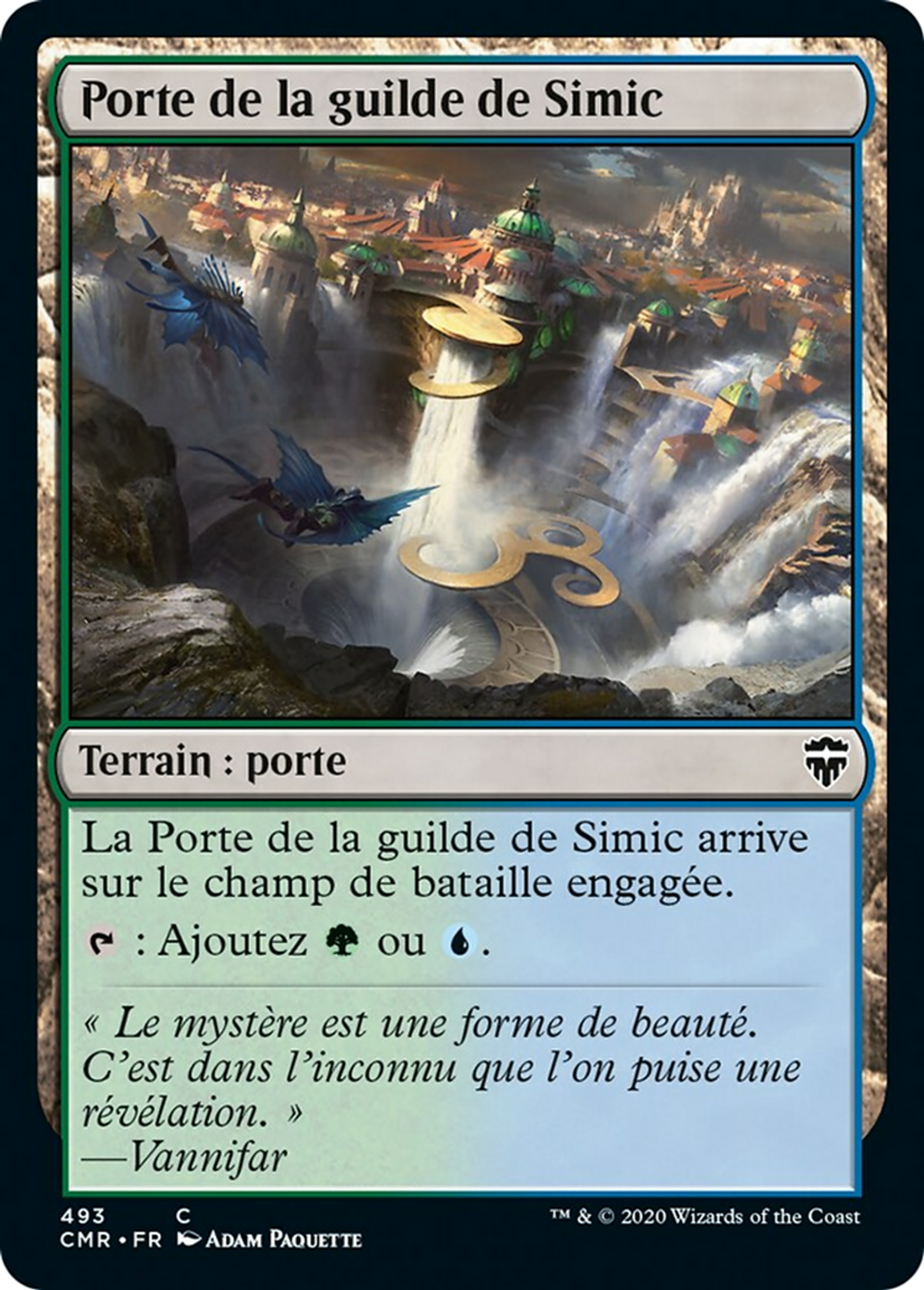 Porte de la guilde de Simic — Commander Legends — Magic: The Gathering