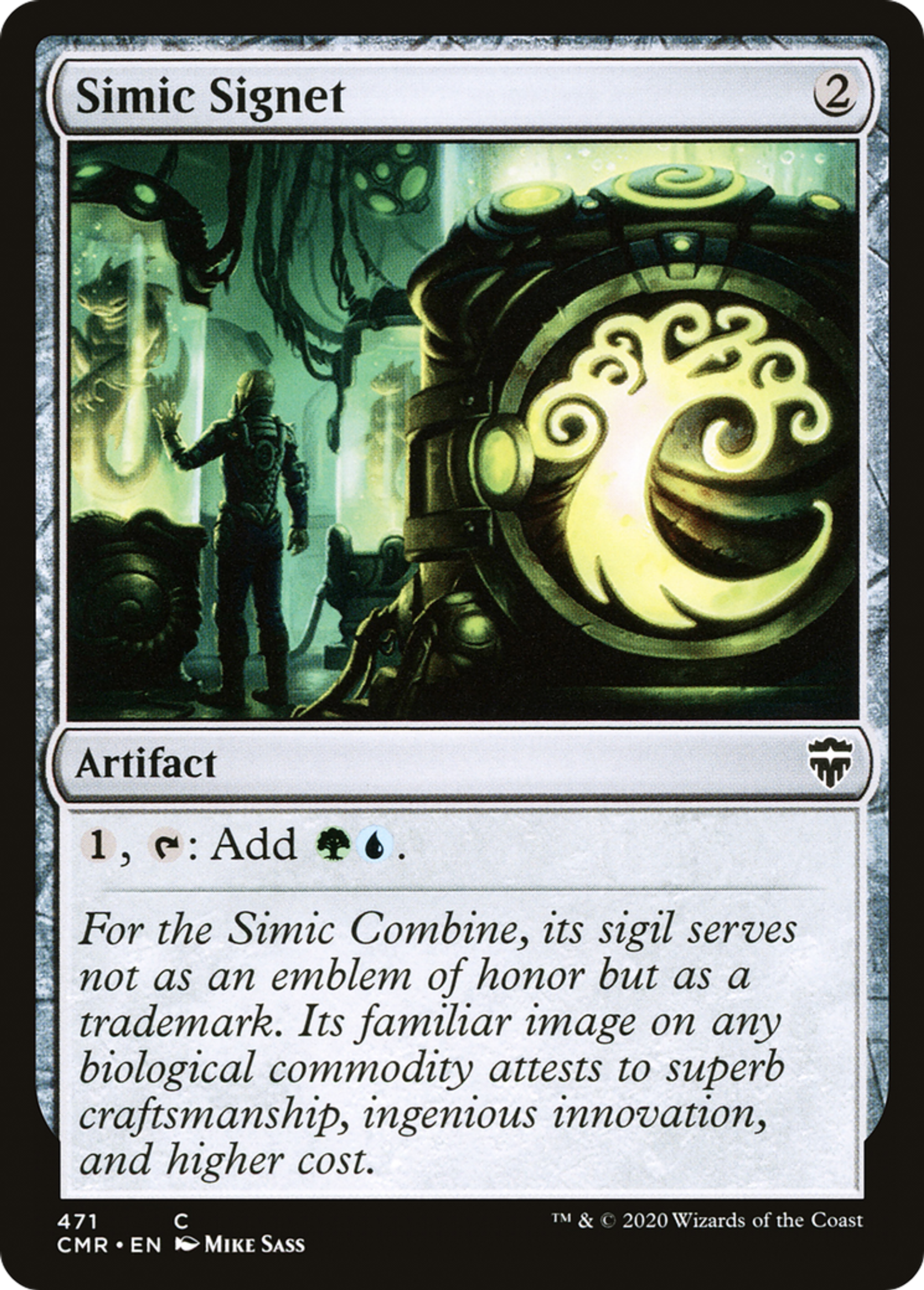 Simic Signet — Commander Legends — Magic: The Gathering