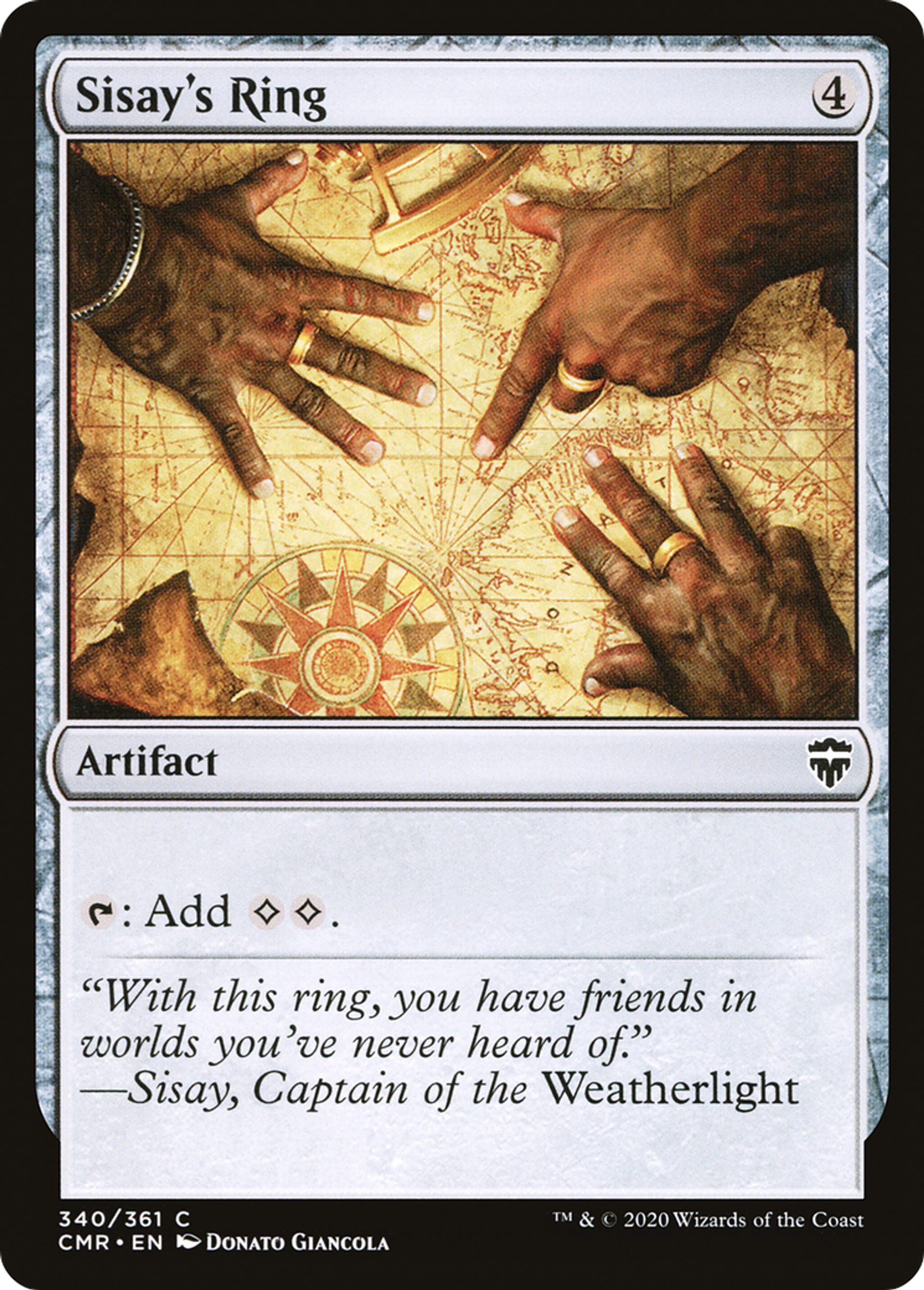 Sisay's Ring — Commander Legends — Magic: The Gathering