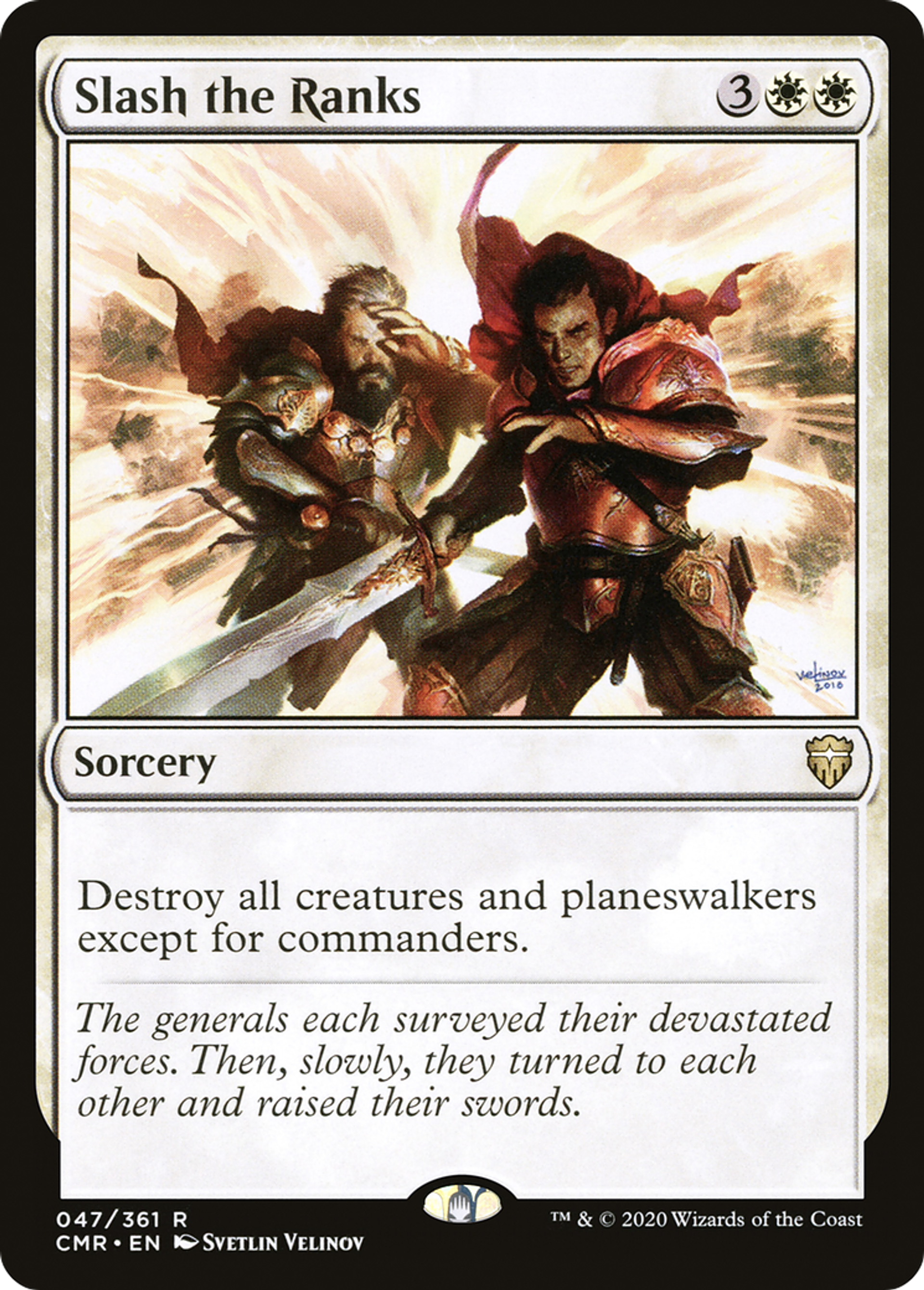 Slash the Ranks — Commander Legends — Magic: The Gathering