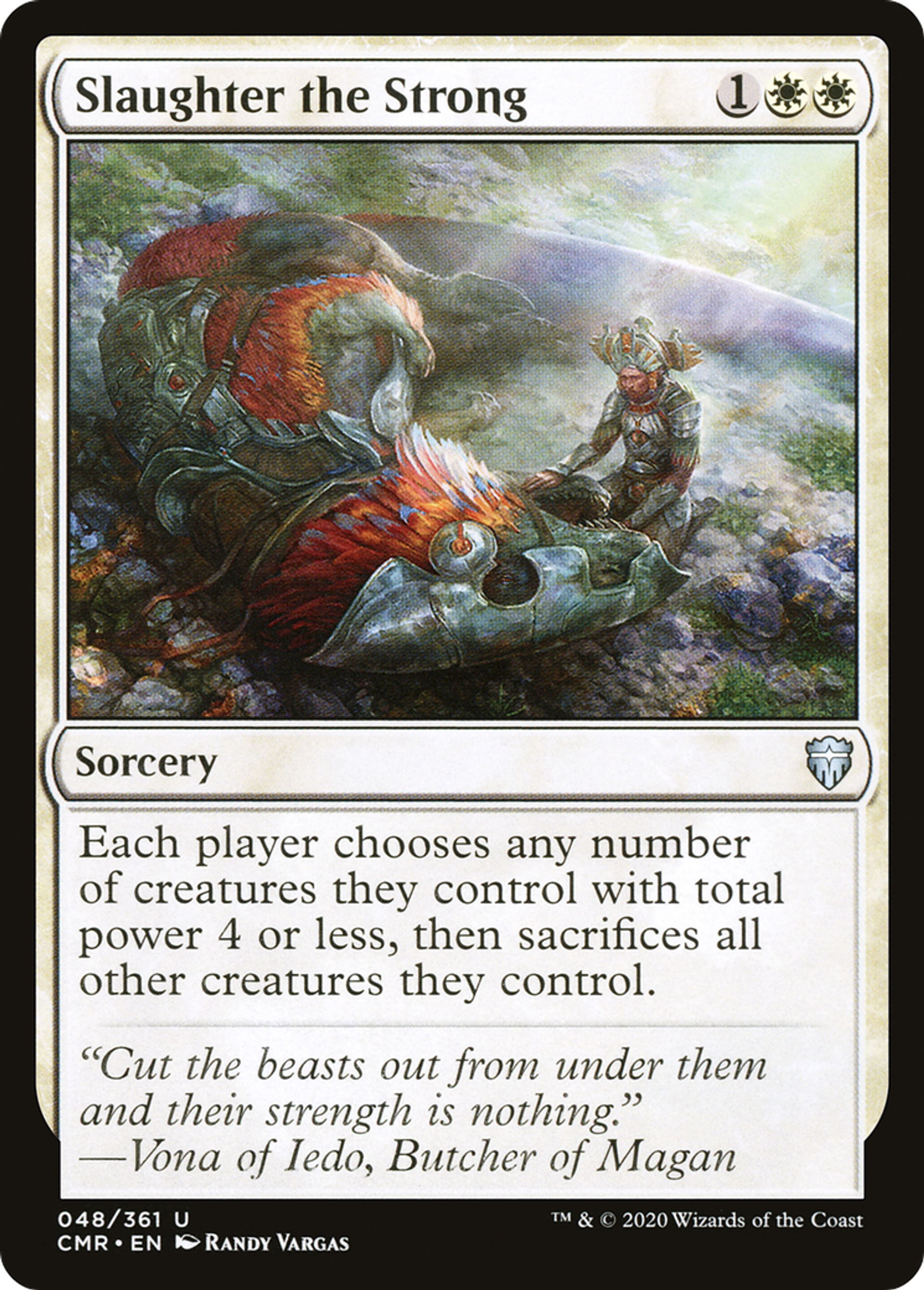 Slaughter the Strong — Commander Legends — Magic: The Gathering