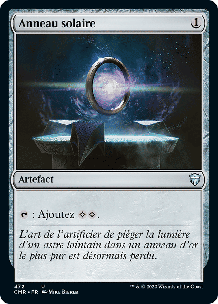 Anneau solaire — Commander Legends — Magic: The Gathering
