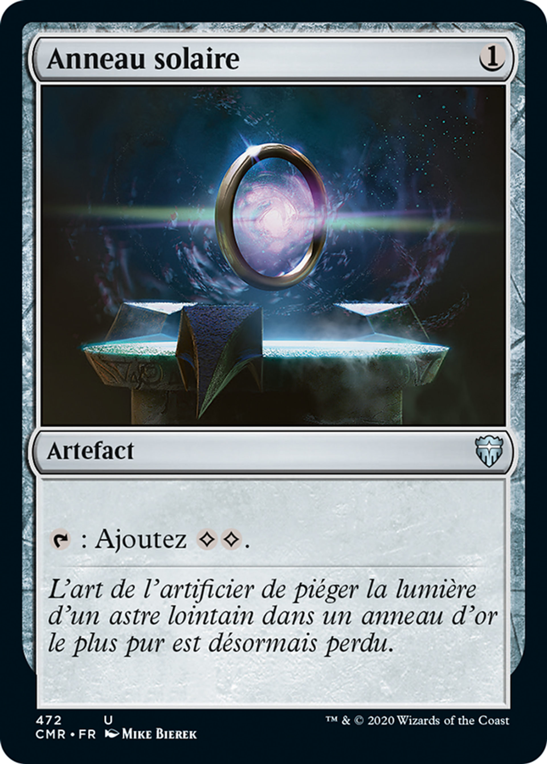 Anneau solaire — Commander Legends — Magic: The Gathering