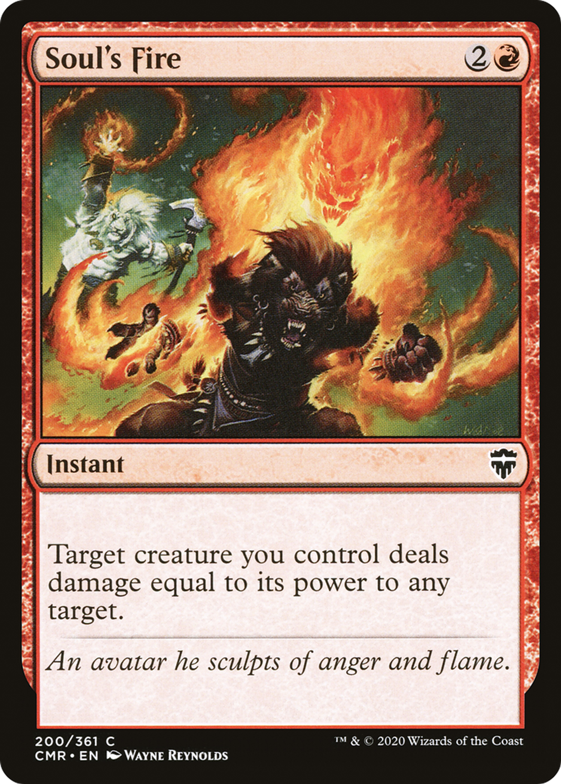 Soul's Fire — Commander Legends — Magic: The Gathering