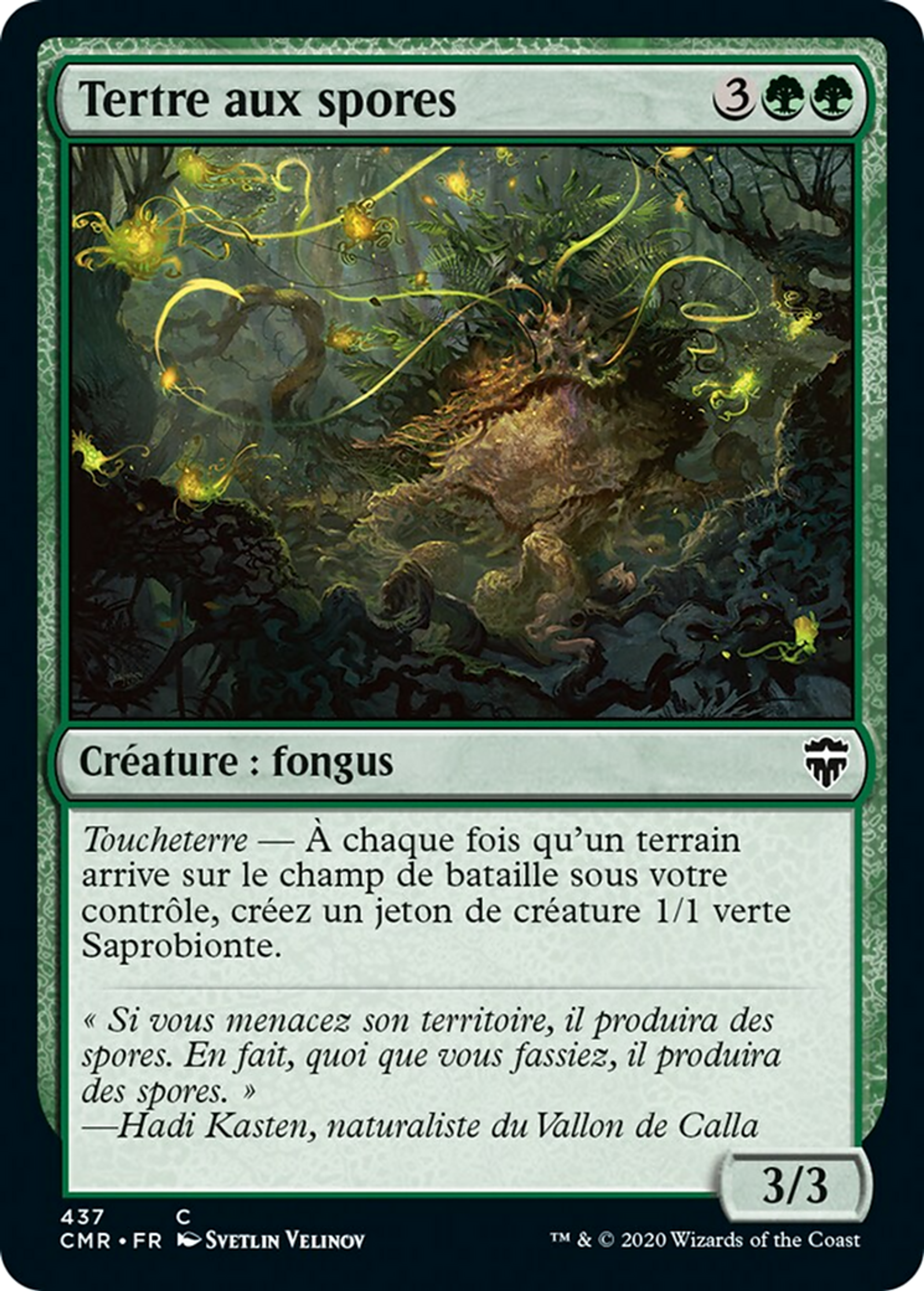 Tertre aux spores — Commander Legends — Magic: The Gathering