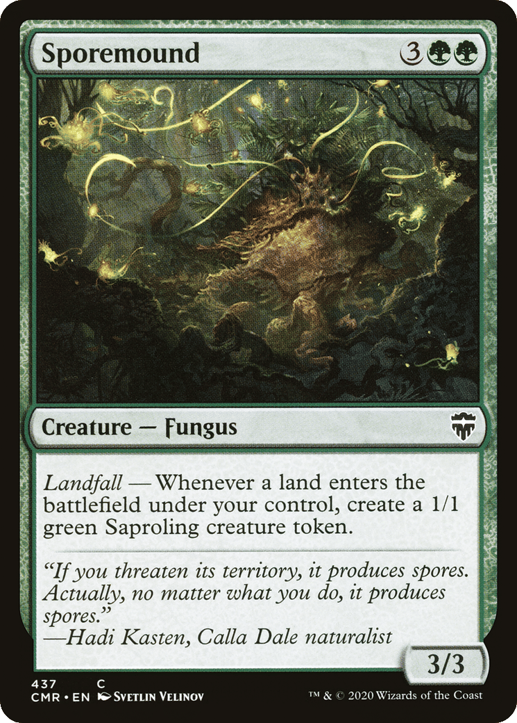 Sporemound — Commander Legends — Magic: The Gathering