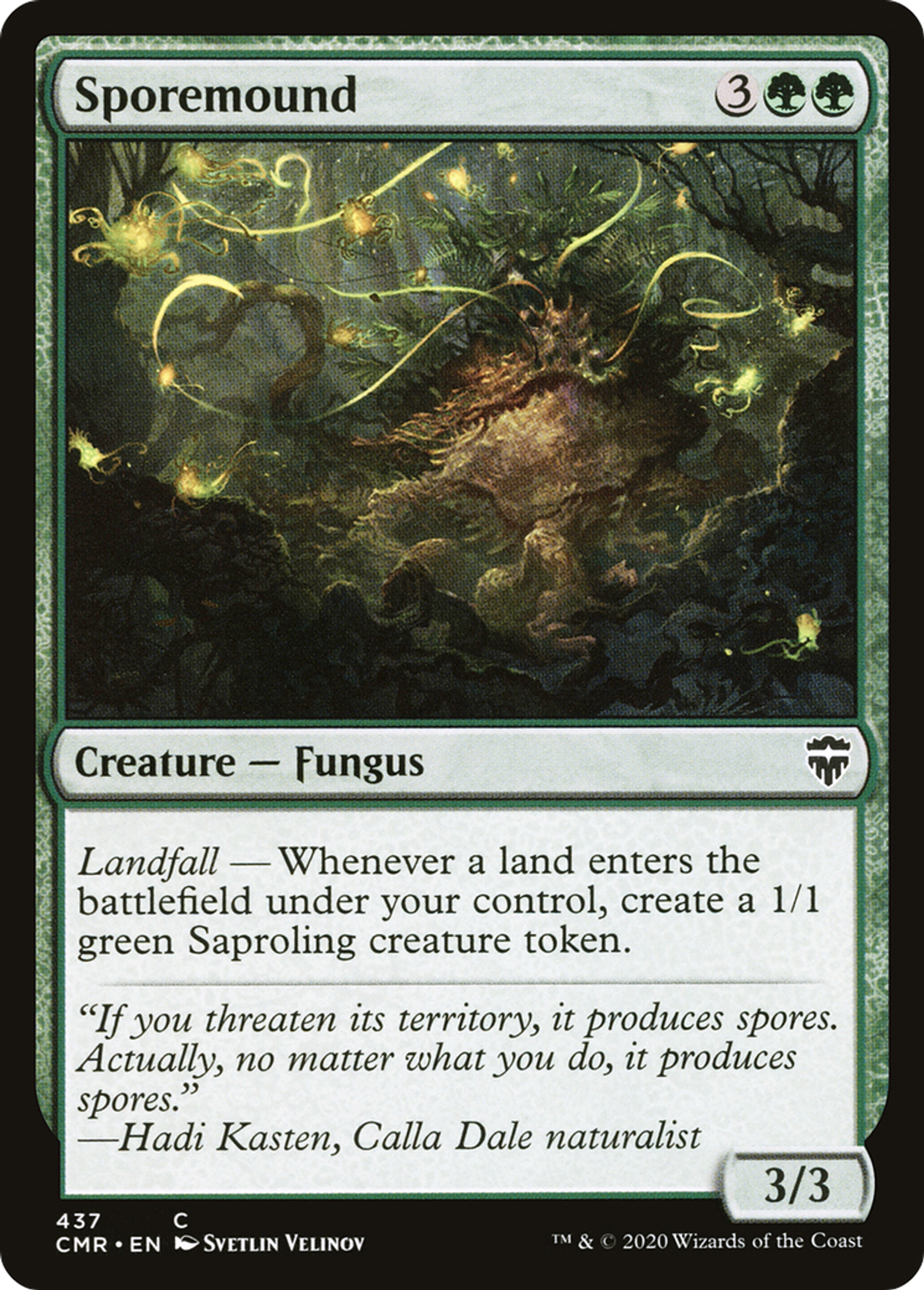 Sporemound — Commander Legends — Magic: The Gathering