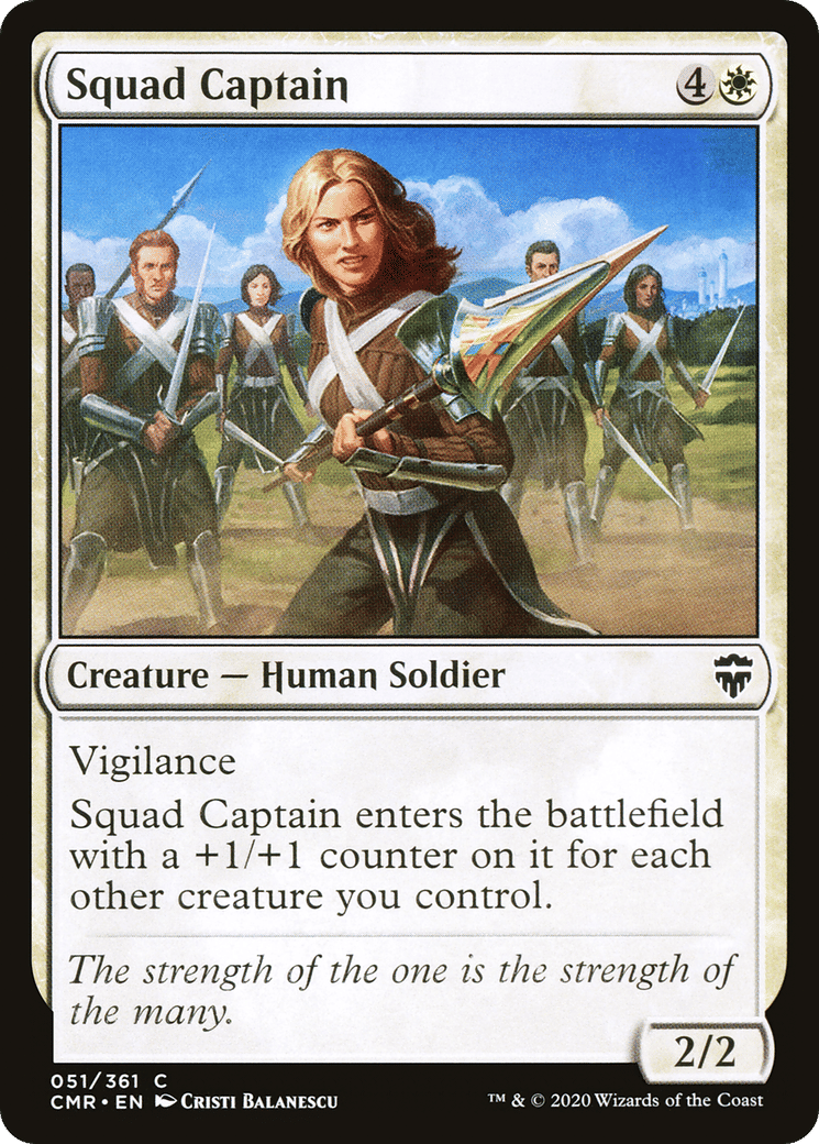 Squad Captain — Commander Legends — Magic: The Gathering