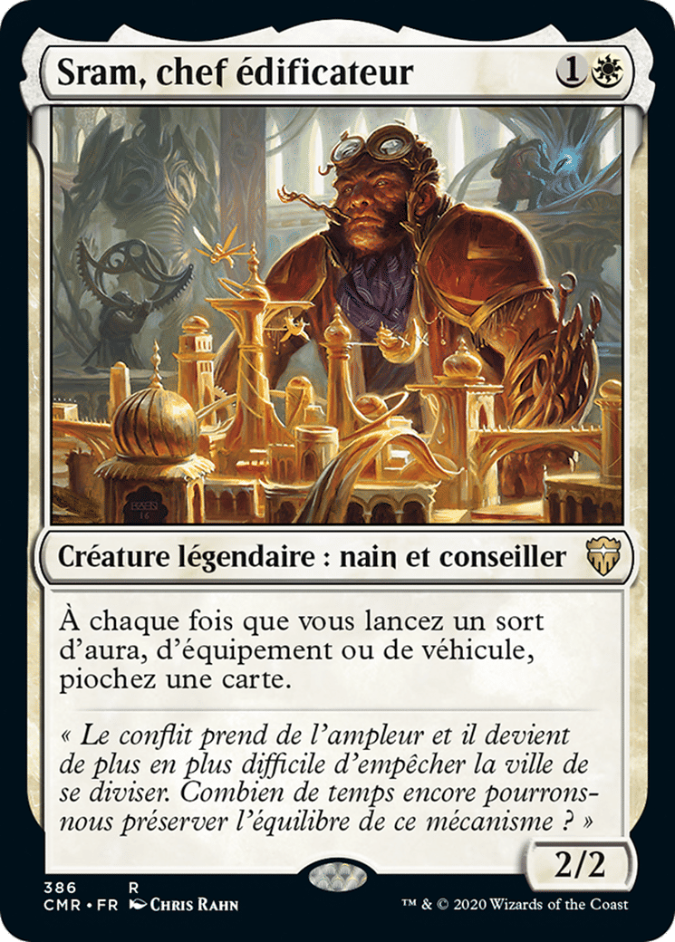 Sram, chef édificateur — Commander Legends — Magic: The Gathering