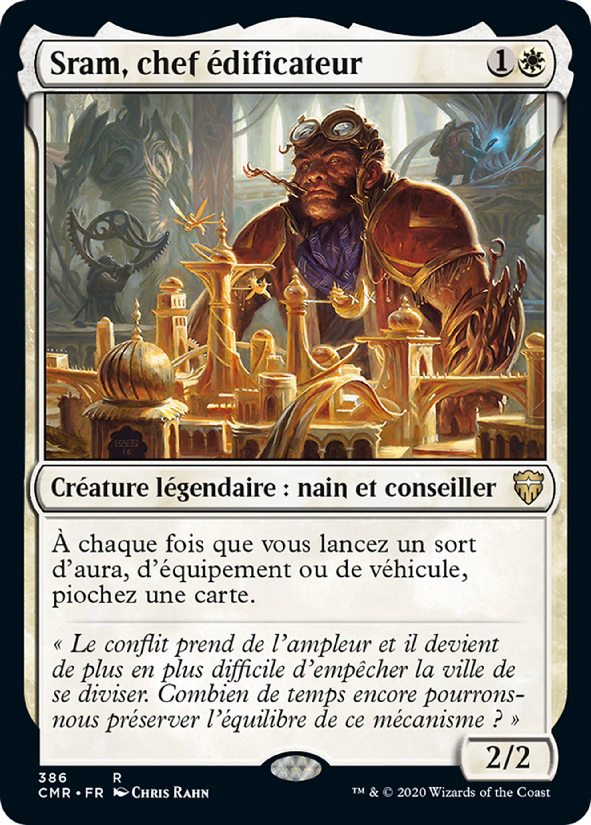 Sram, chef édificateur — Commander Legends — Magic: The Gathering