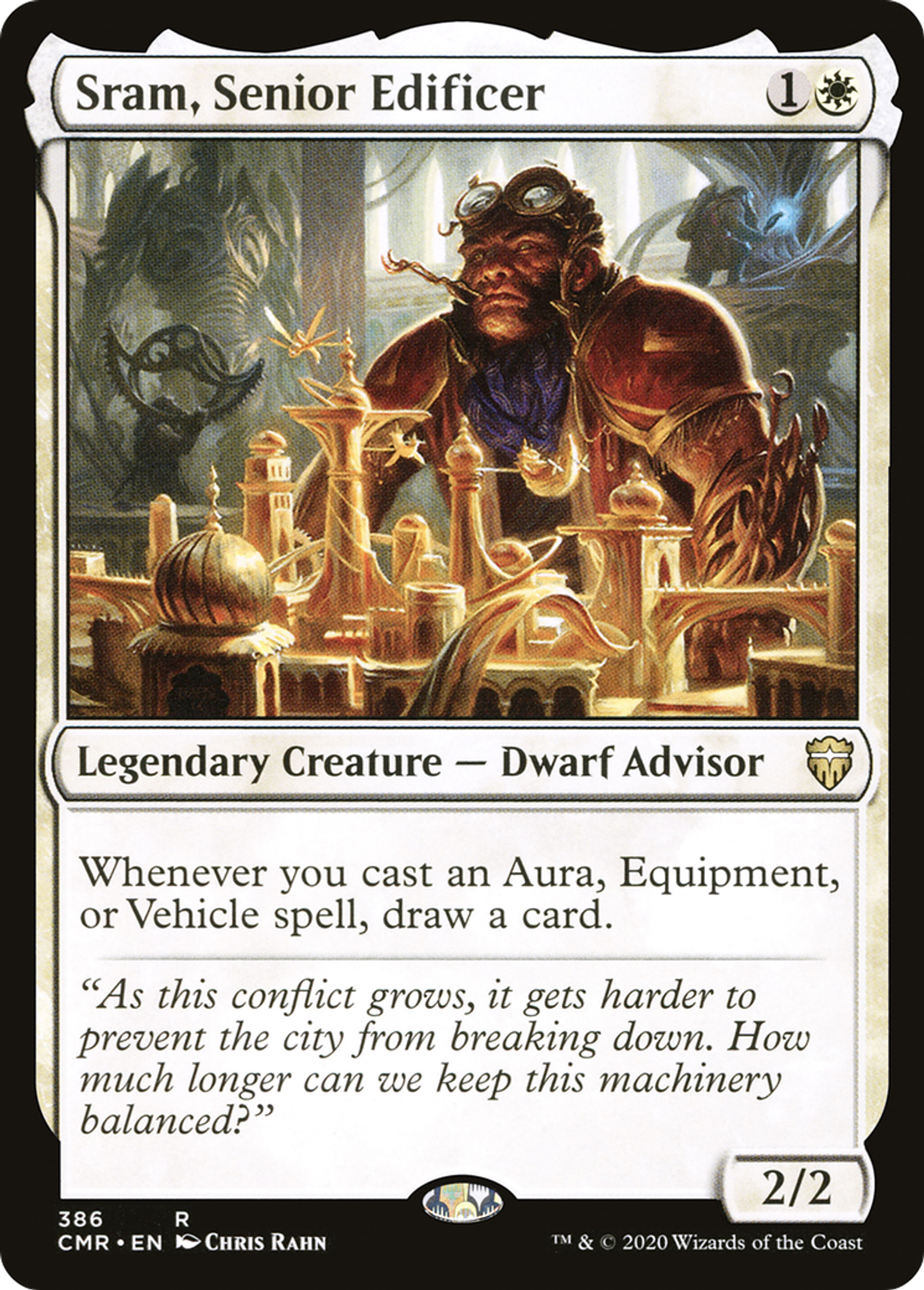 Sram, chef édificateur — Commander Legends — Magic: The Gathering