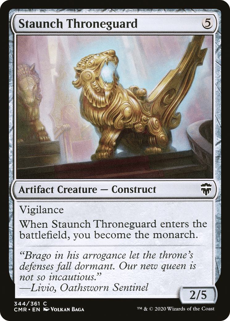 Staunch Throneguard — Commander Legends — Magic: The Gathering
