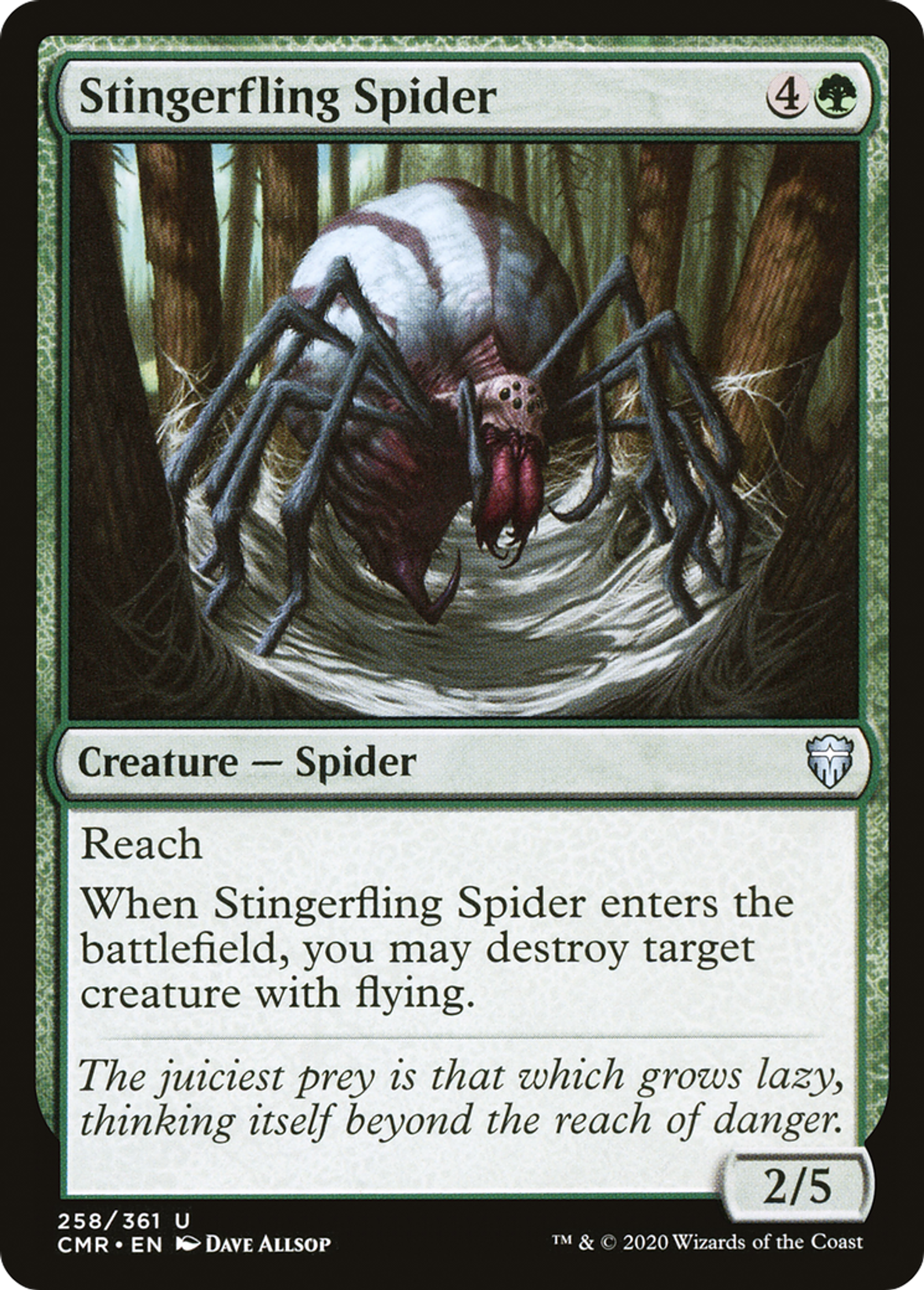 Araignée lance-dard — Commander Legends — Magic: The Gathering