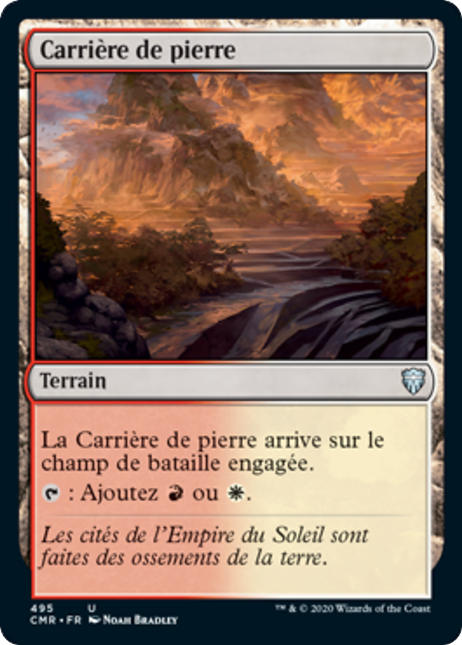 Carrière de pierre — Commander Legends — Magic: The Gathering