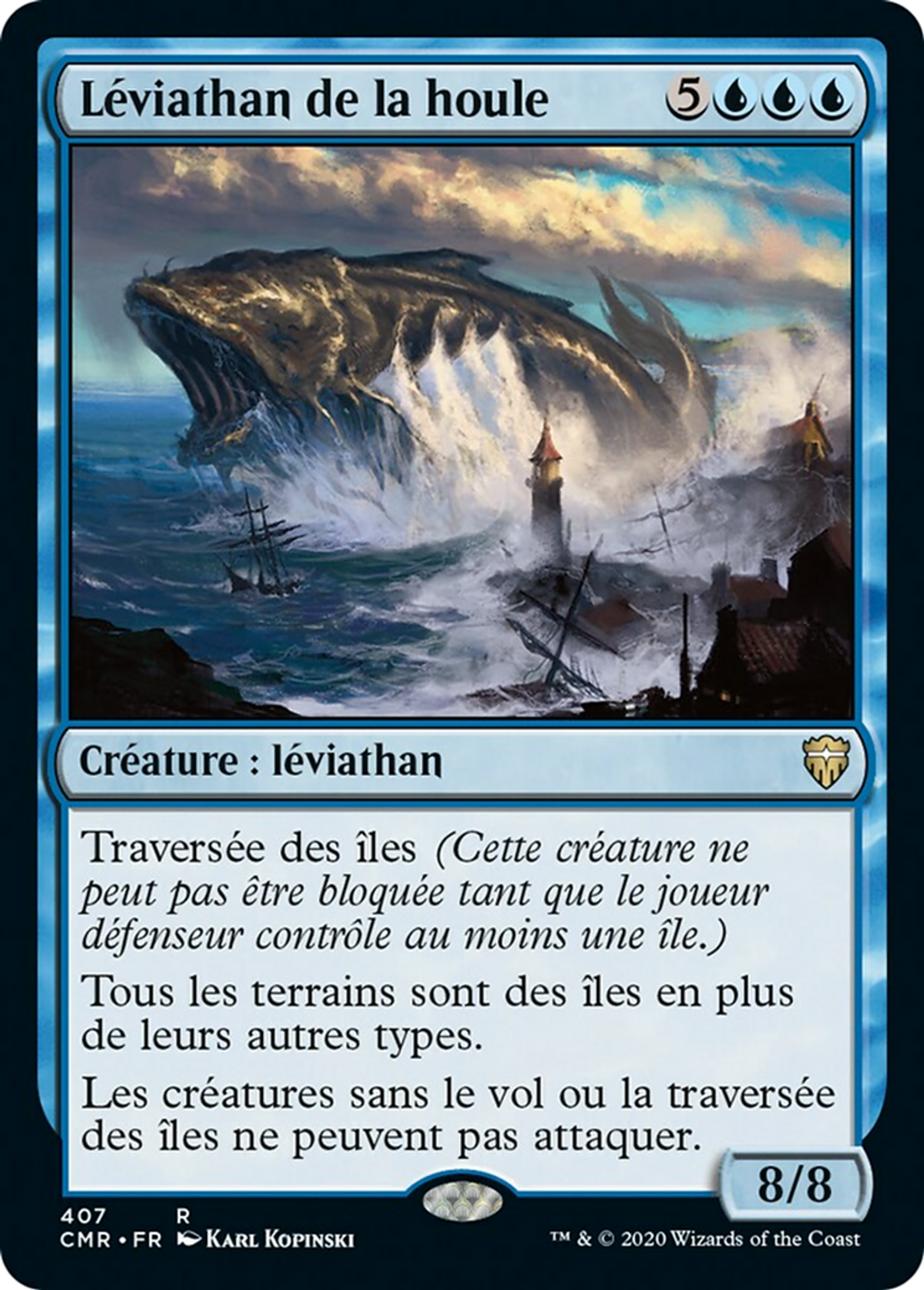 Léviathan de la houle — Commander Legends — Magic: The Gathering