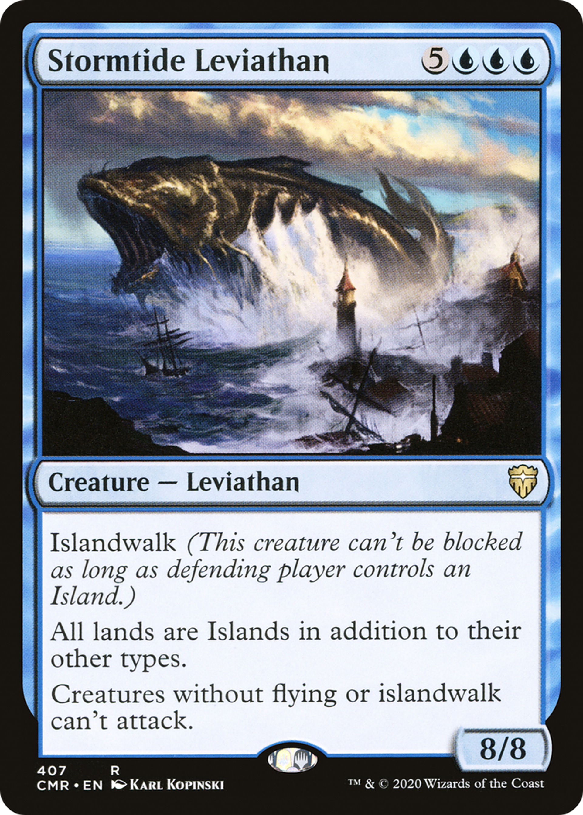 Stormtide Leviathan — Commander Legends — Magic: The Gathering
