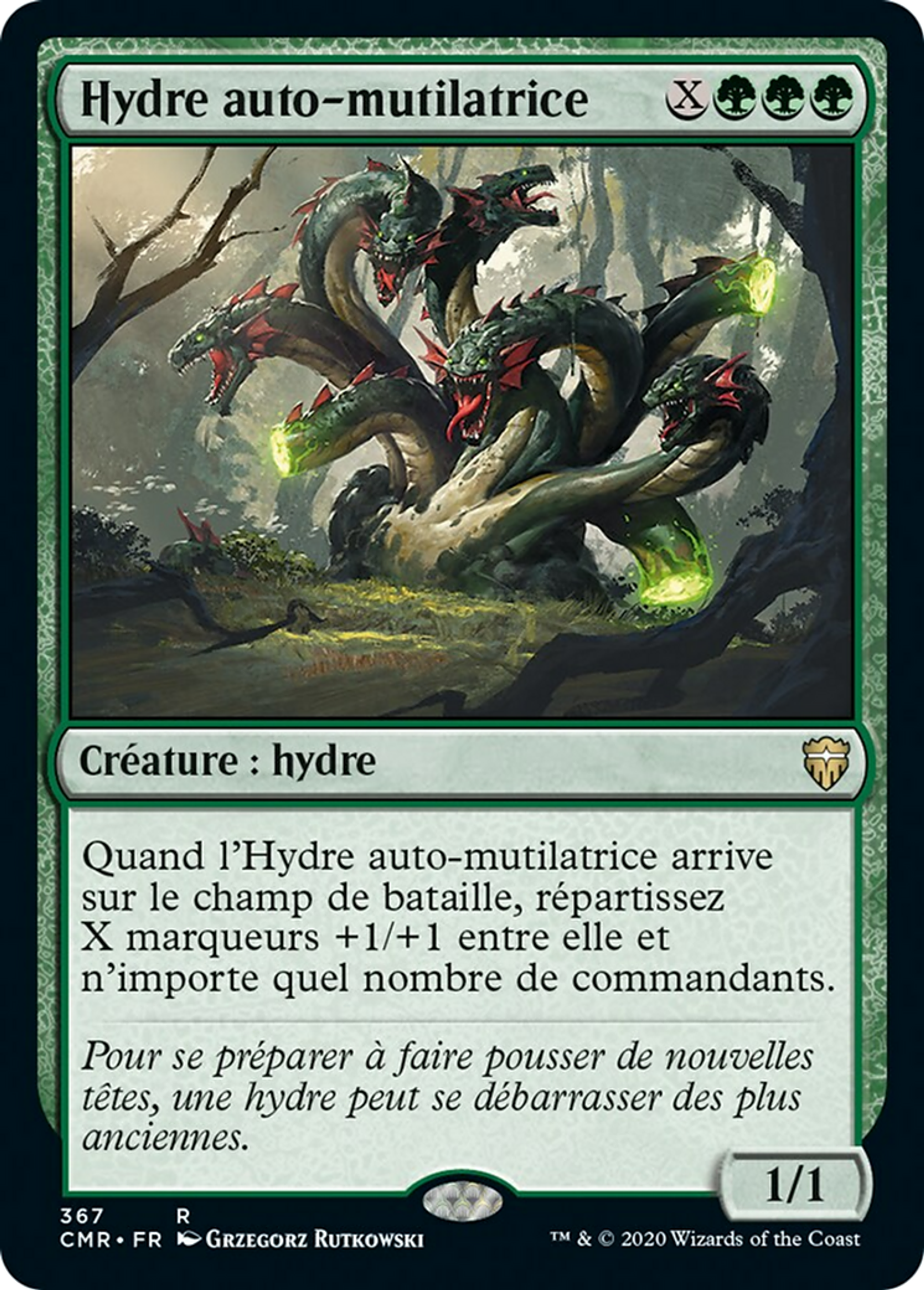 Hydre auto-mutilatrice — Commander Legends — Magic: The Gathering