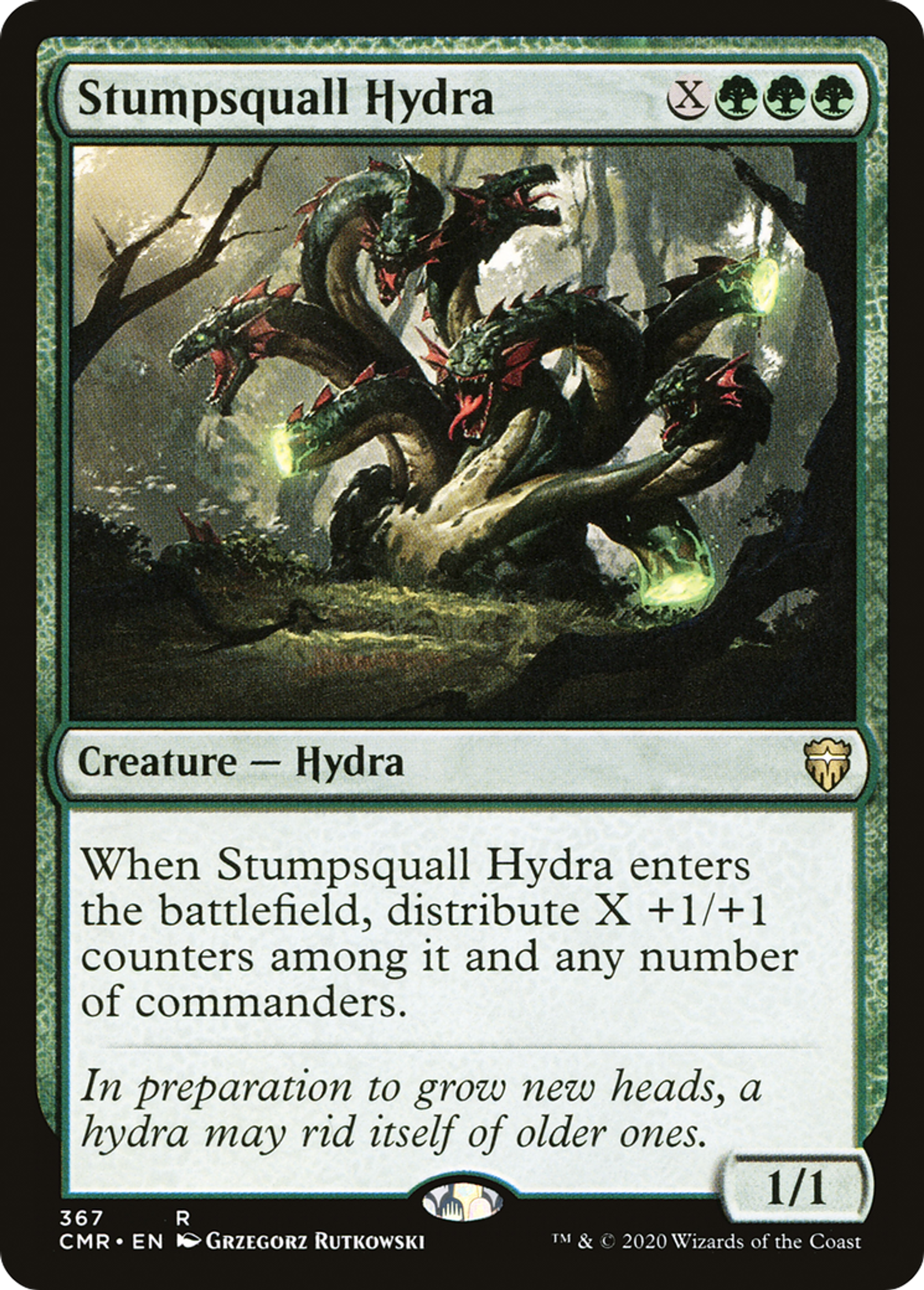 Hydre auto-mutilatrice — Commander Legends — Magic: The Gathering
