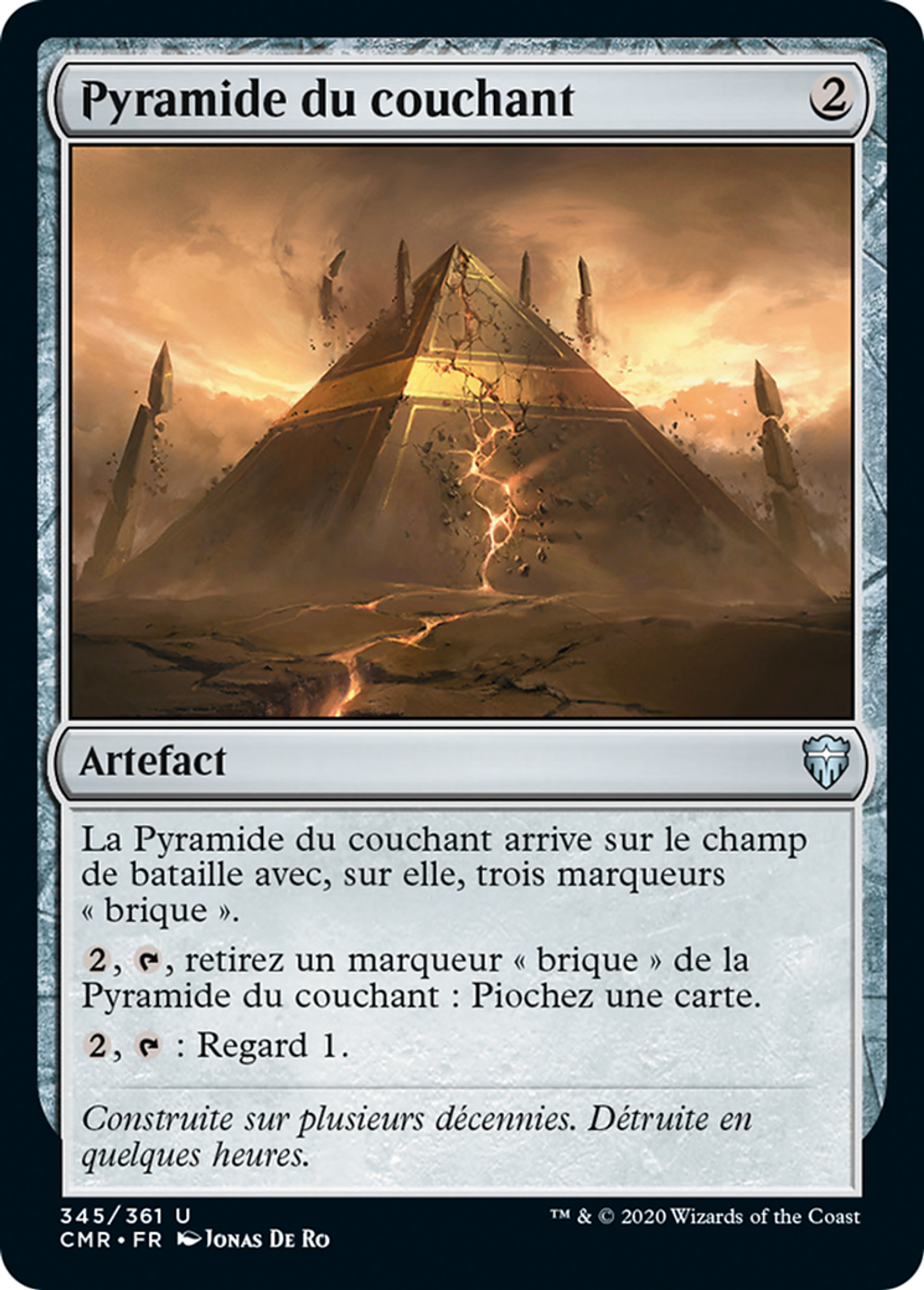 Pyramide du couchant — Commander Legends — Magic: The Gathering
