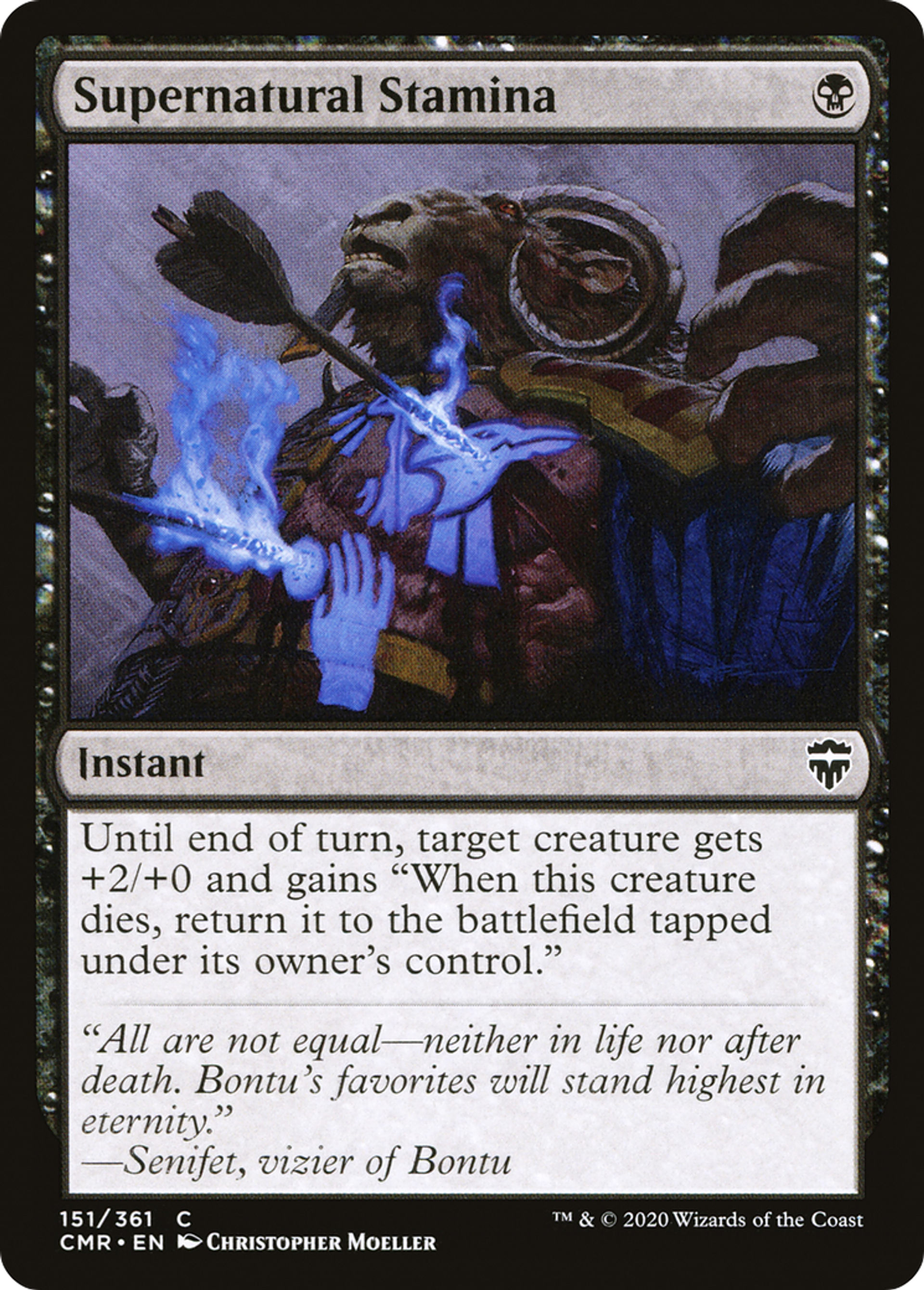Supernatural Stamina — Commander Legends — Magic: The Gathering