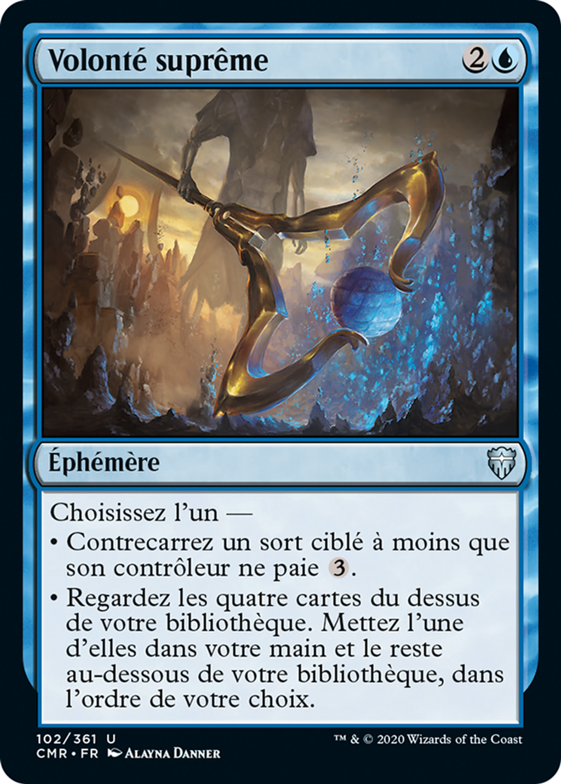 Volonté suprême — Commander Legends — Magic: The Gathering