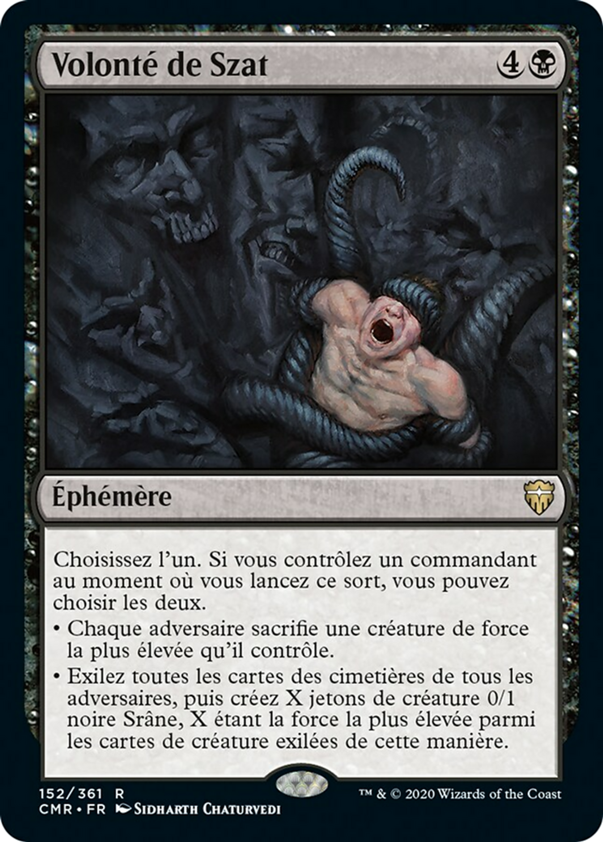 Volonté de Szat — Commander Legends — Magic: The Gathering