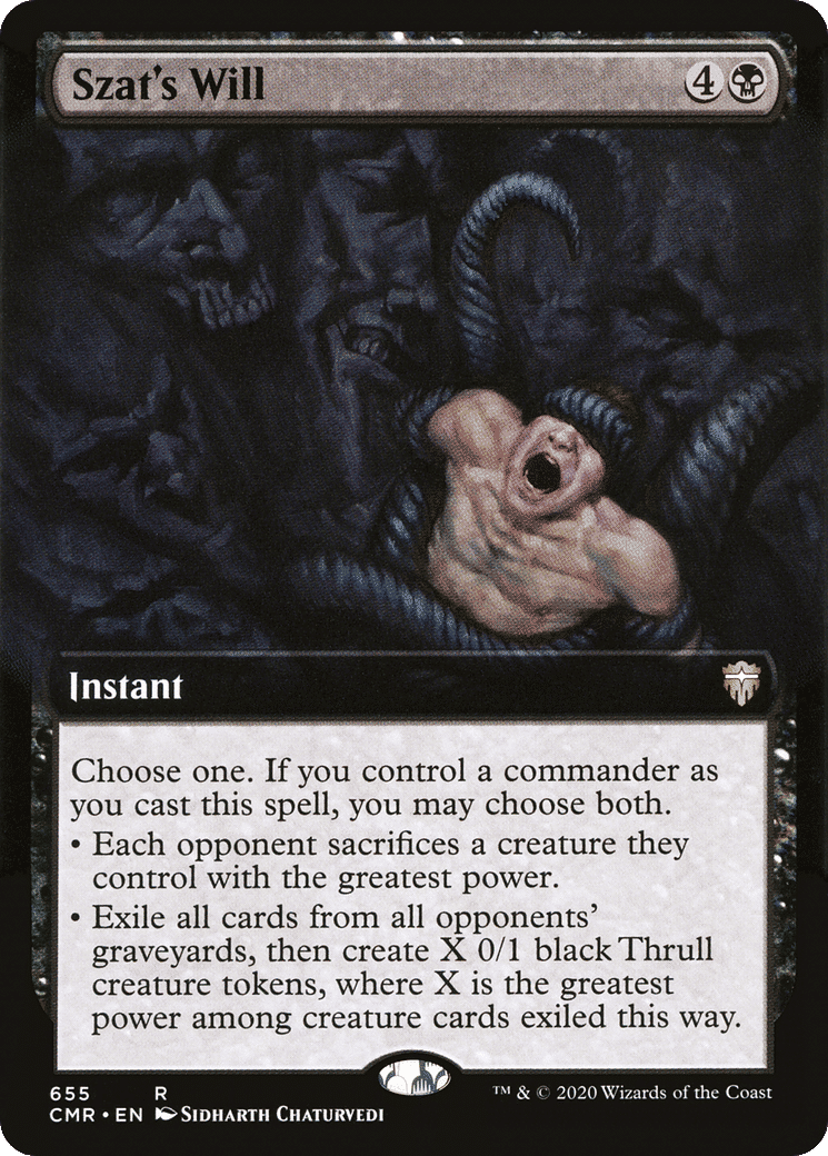 Szat's Will — Commander Legends — Magic: The Gathering