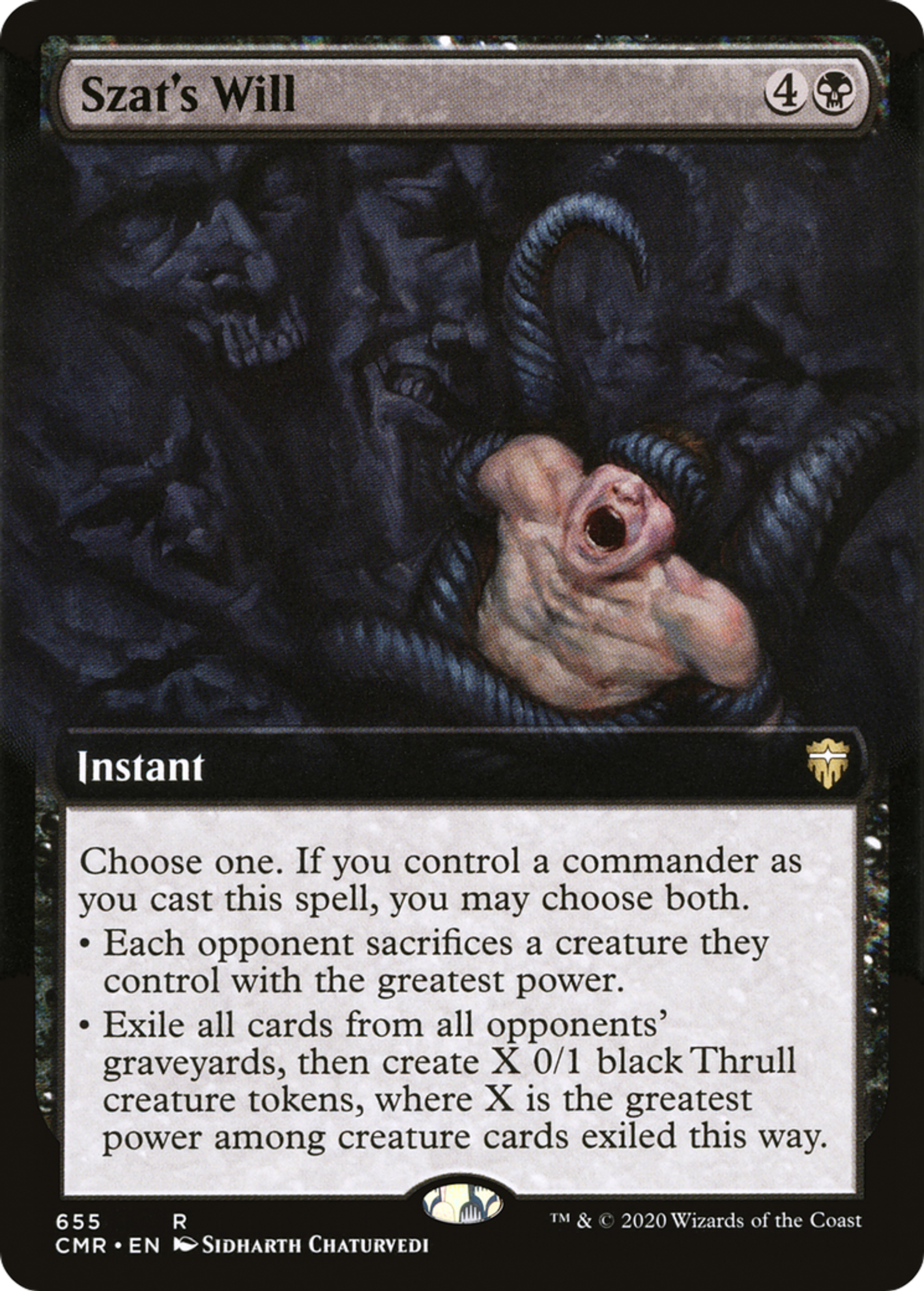 Volonté de Szat — Commander Legends — Magic: The Gathering