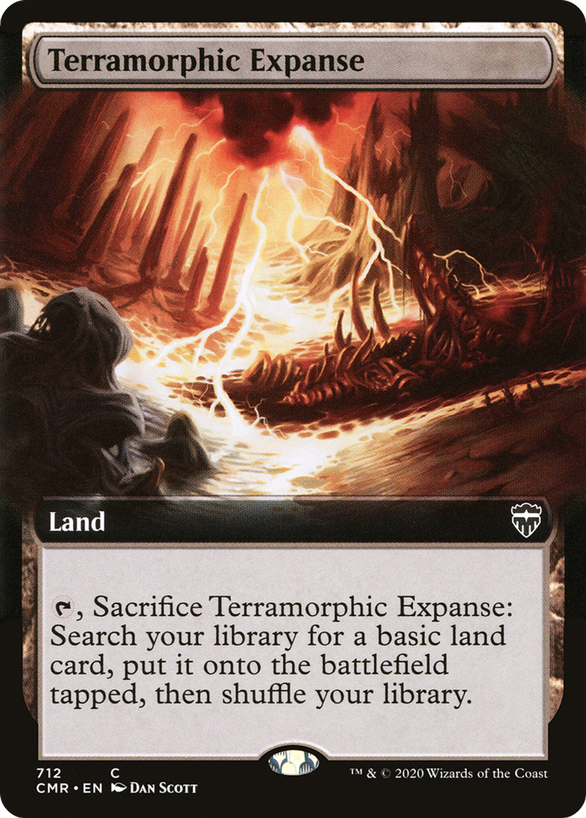Immensité terramorphe — Commander Legends — Magic: The Gathering