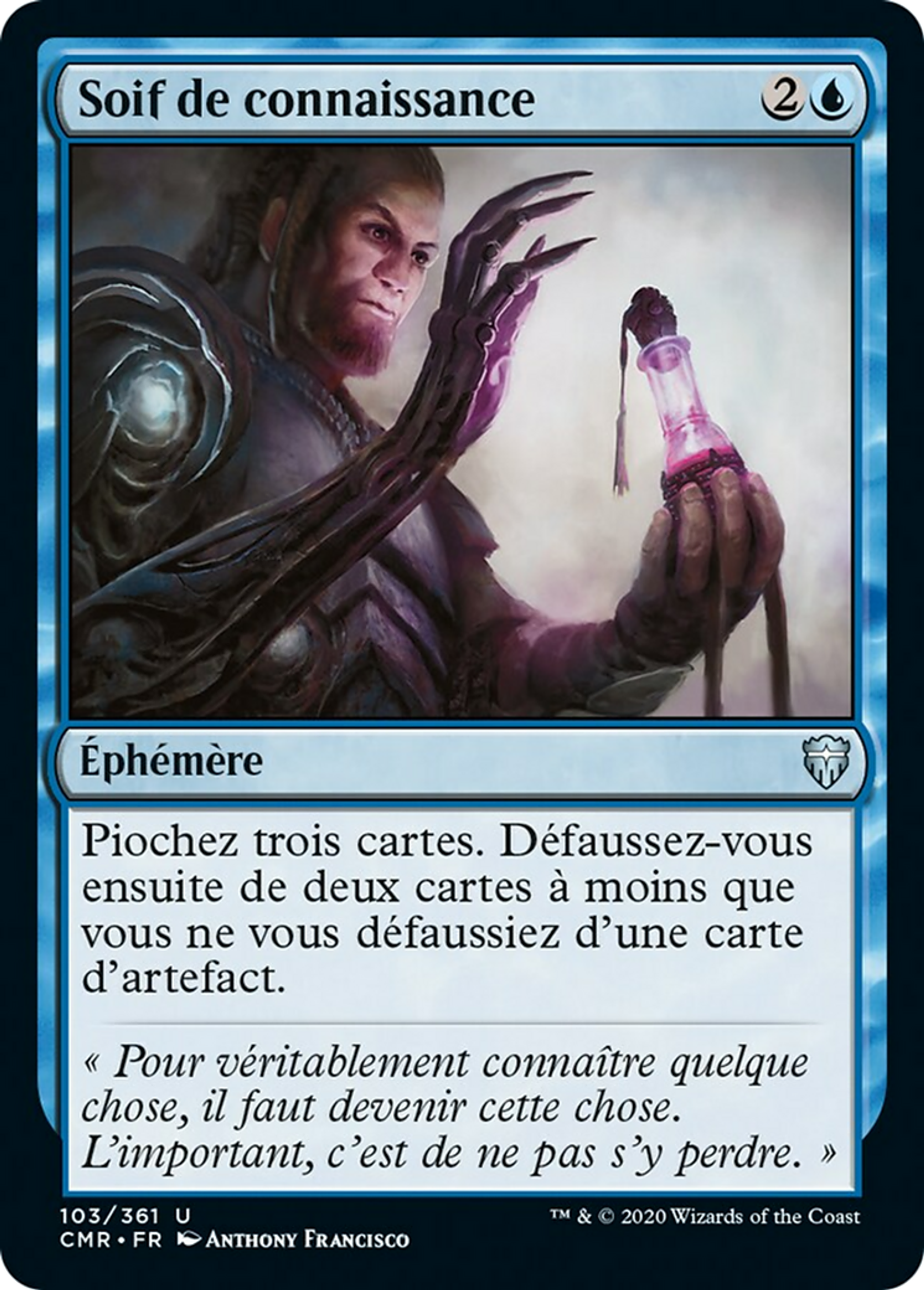 Soif de connaissance — Commander Legends — Magic: The Gathering