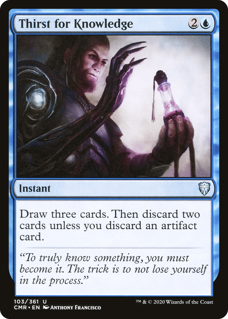 Thirst for Knowledge — Commander Legends — Magic: The Gathering