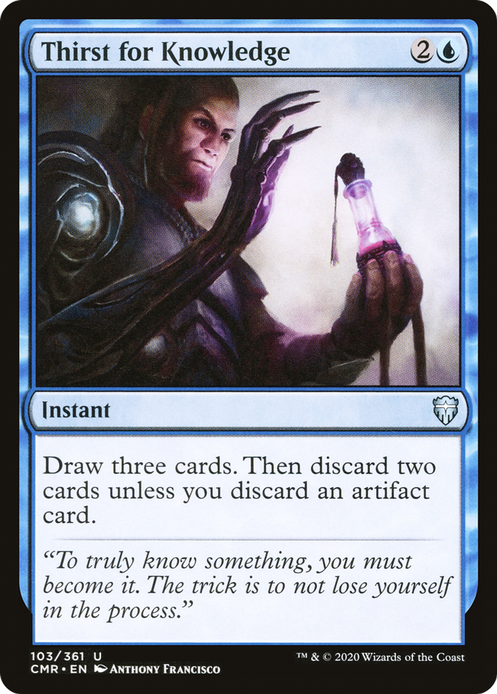 Thirst for Knowledge — Commander Legends — Magic: The Gathering