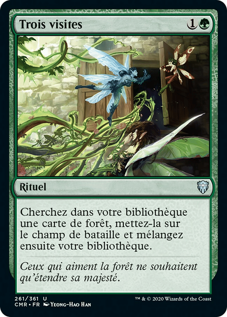 Trois visites — Commander Legends — Magic: The Gathering