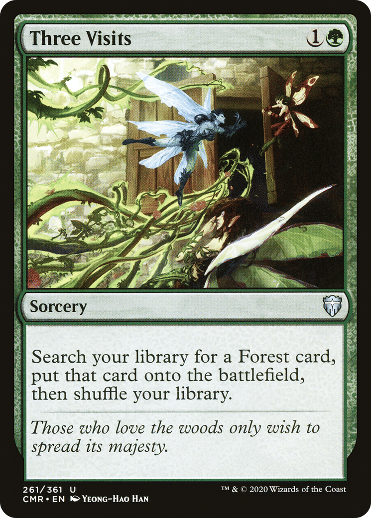 Three Visits — Commander Legends — Magic: The Gathering
