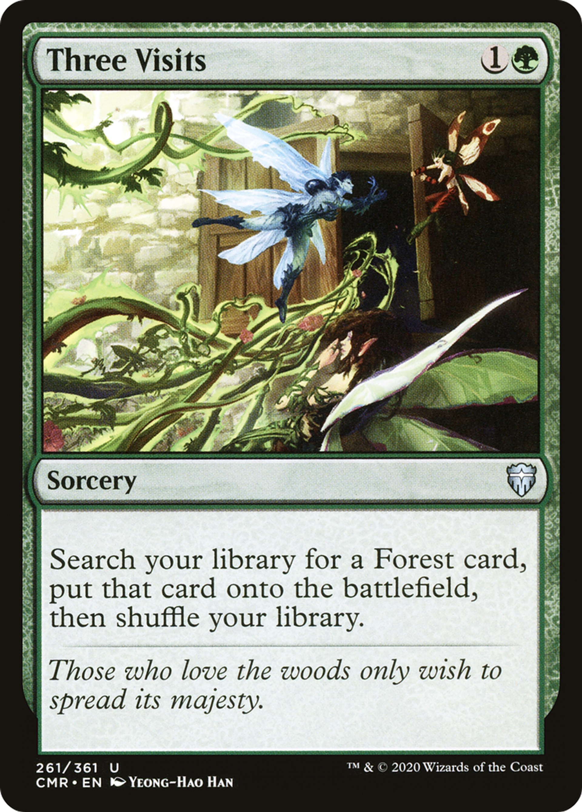 Trois visites — Commander Legends — Magic: The Gathering